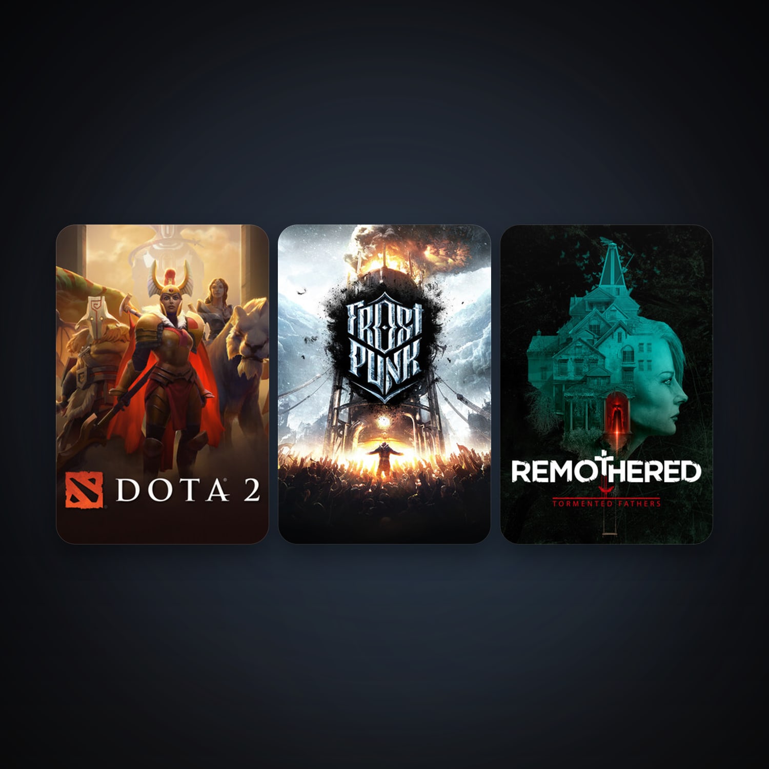 Dota 2 + Frostpunk, 6 games, clean — HabibiAccounts