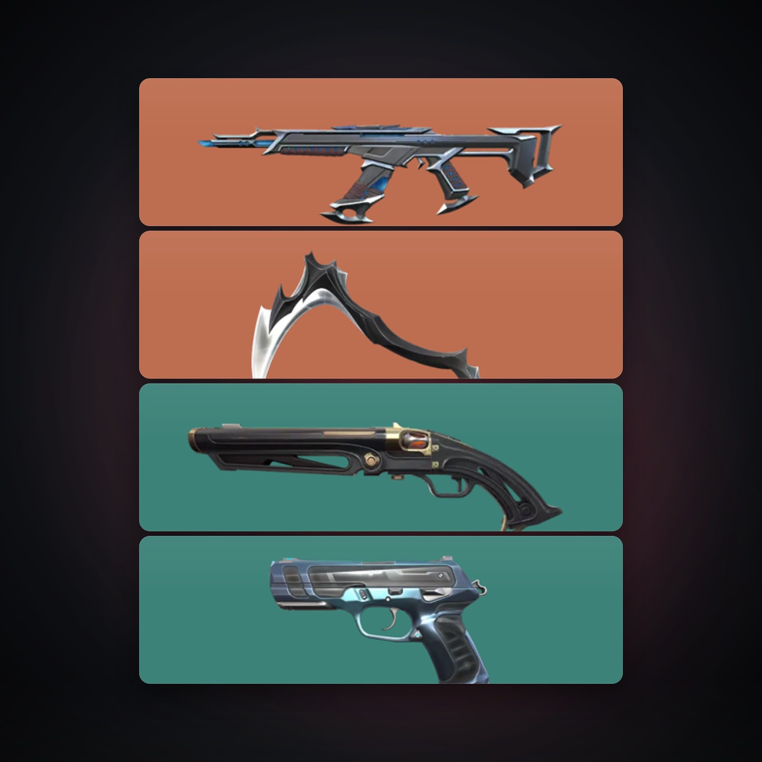NA locker — 1 knives, 4 skins, lvl 21 — HabibiAccounts