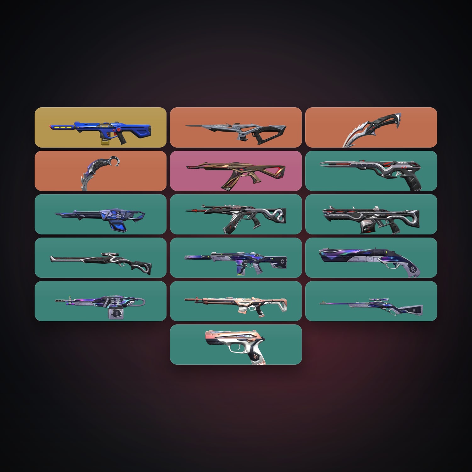 EU Plat 3 locker — 2 knives, 18 skins, lvl 22 — HabibiAccounts