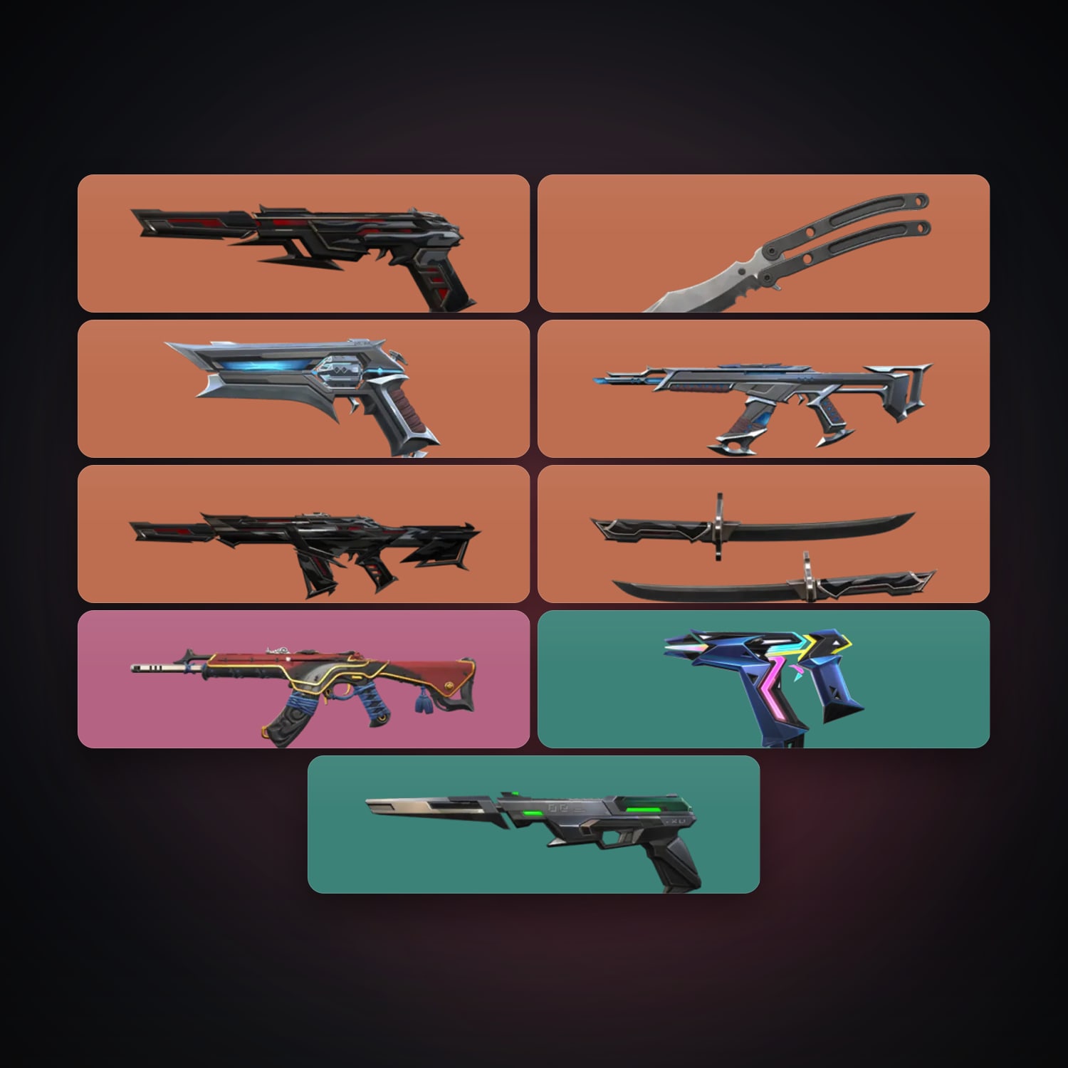 AP Bronze 2 locker — 2 knives, 9 skins, lvl 94 — HabibiAccounts