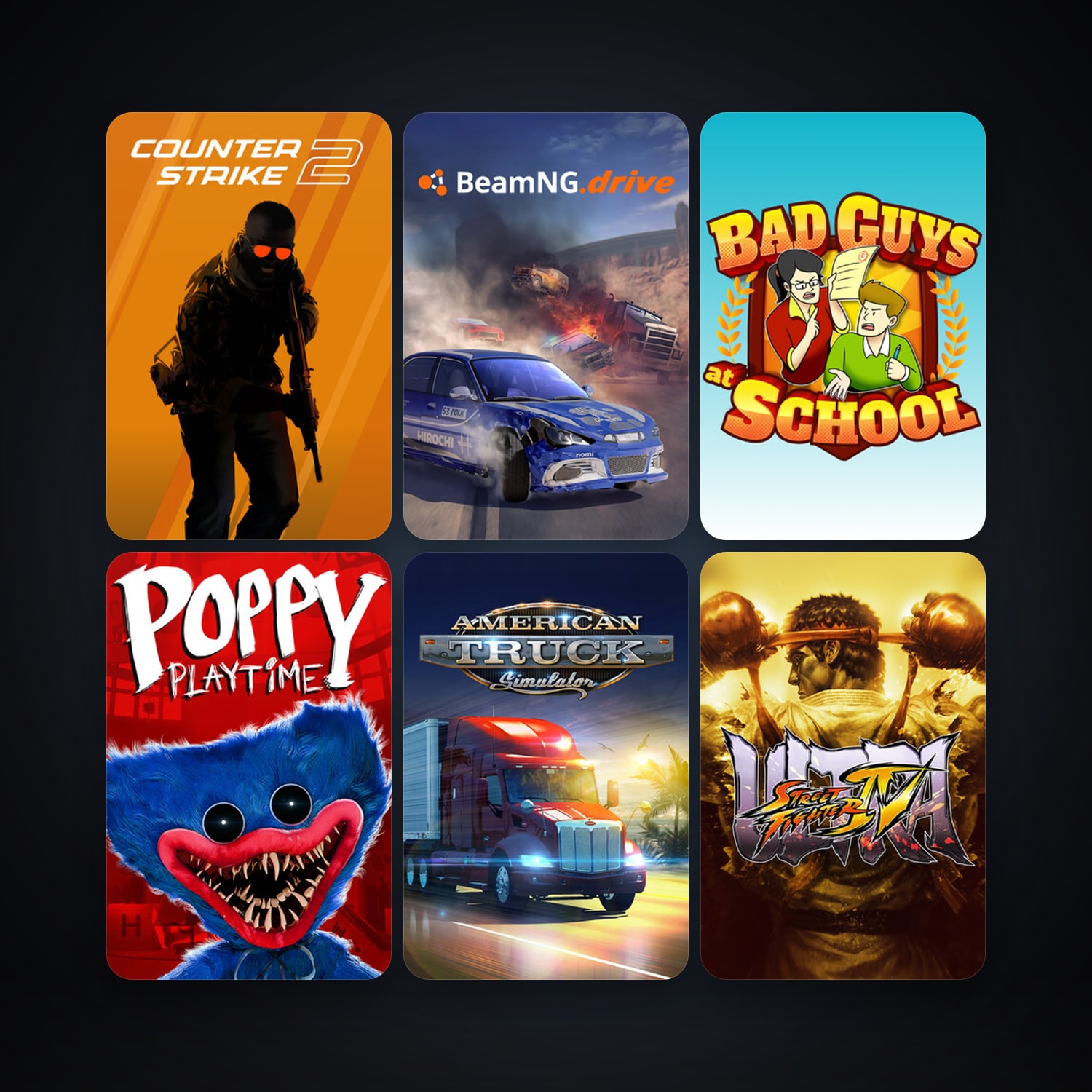 CS2 Prime + Ultra Street Fighter IV, 29 games, Steam 11, clean — HabibiAccounts