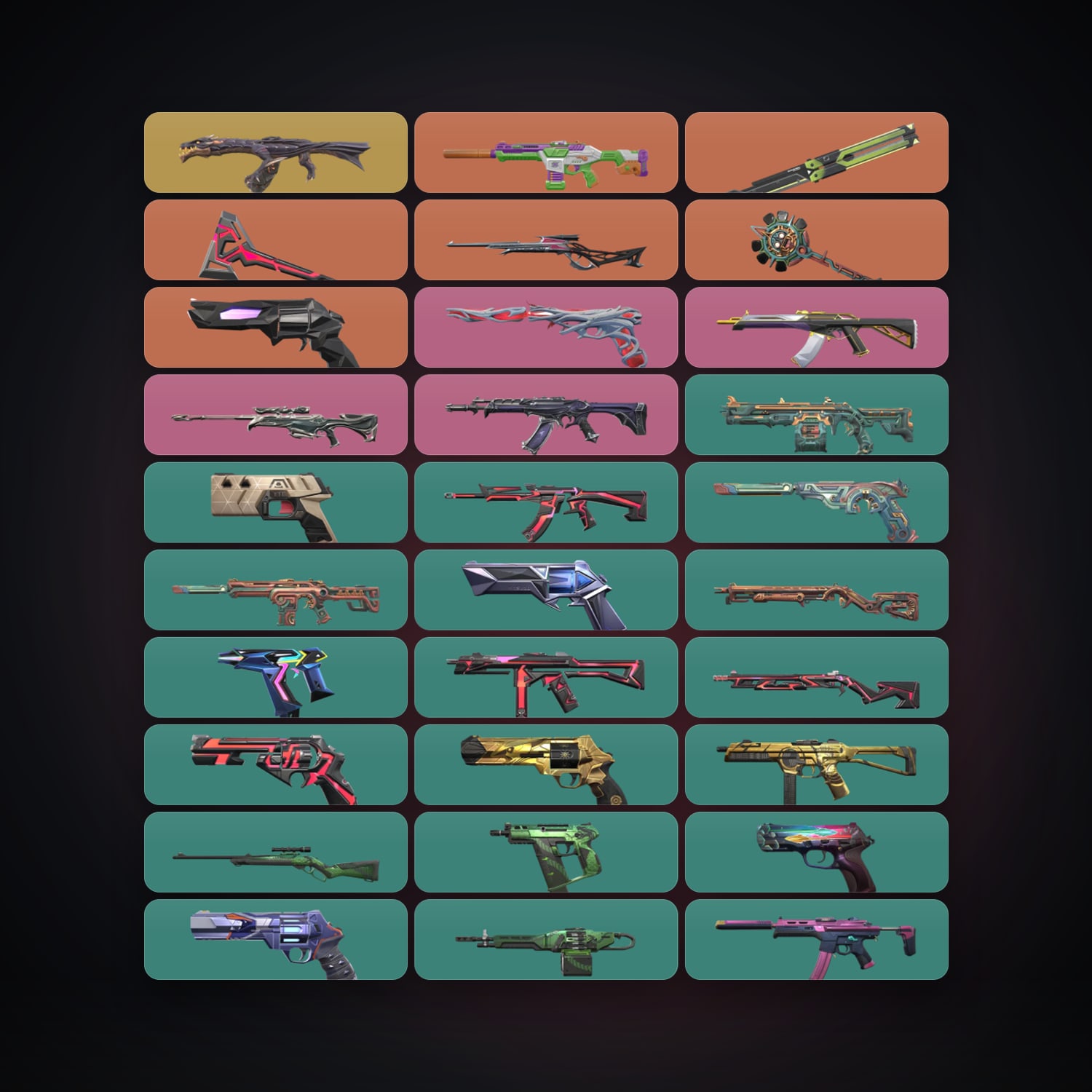LA Bronze 2 locker — 3 knives, 47 skins, lvl 219 — HabibiAccounts