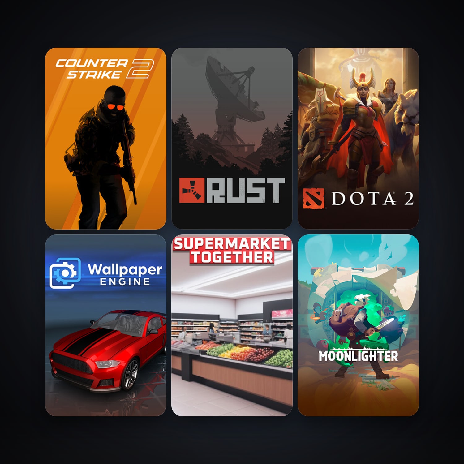 Dota 2 + CS2 Prime, 17 games, clean — HabibiAccounts