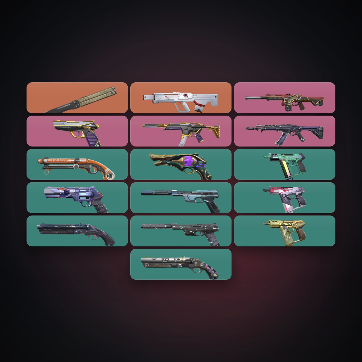 LA Diamond 2 locker — 1 knives, 17 skins, lvl 201 — HabibiAccounts