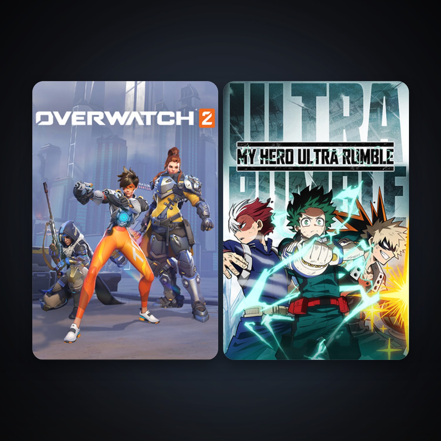 MY HERO ULTRA RUMBLE + Overwatch 2, 3 games, clean — HabibiAccounts