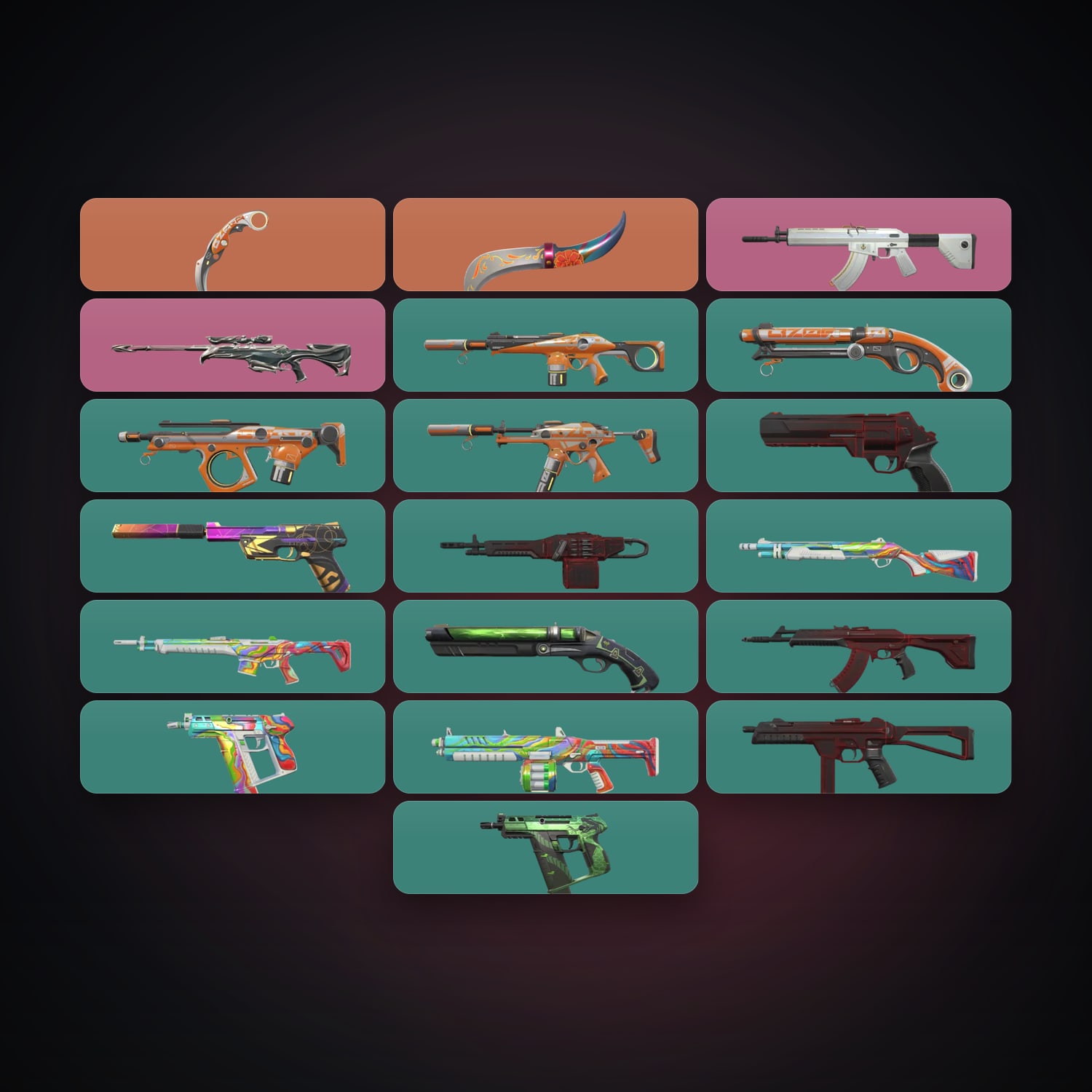 EU Bronze 1 locker — 2 knives, 19 skins, lvl 114 — HabibiAccounts