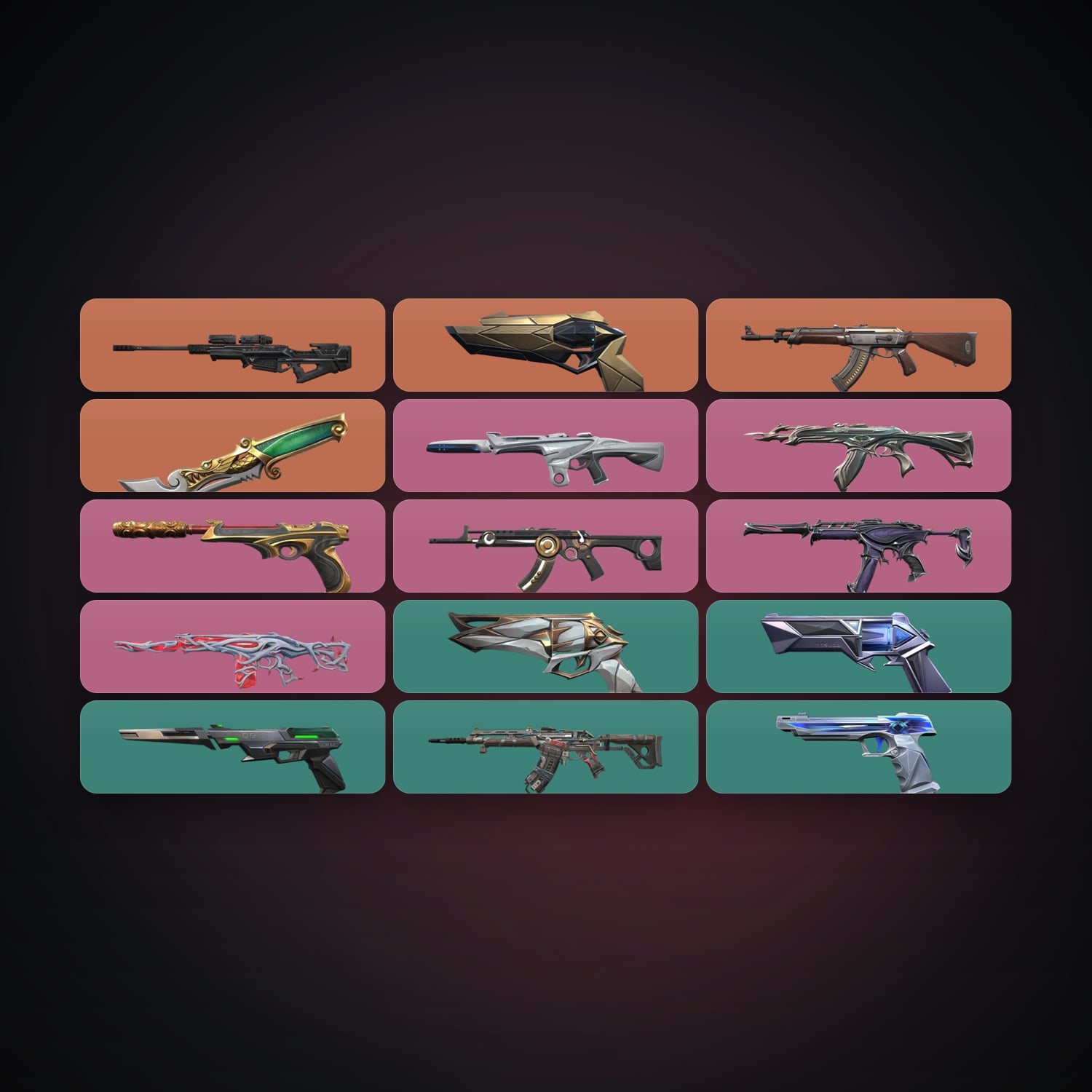 EU Silver 2 locker — 1 knives, 15 skins, lvl 139 — HabibiAccounts