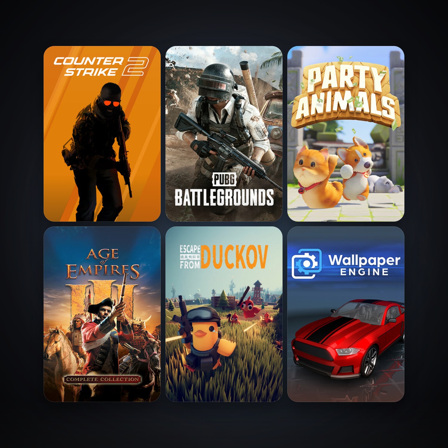 CS2 Prime + Age of Empires III, 33 games, Steam 16, clean — HabibiAccounts