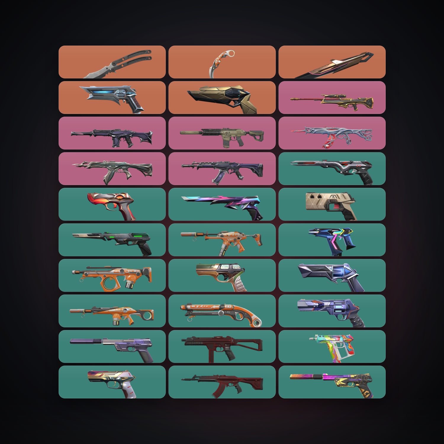 EU Diamond 3 locker — 3 knives, 38 skins, lvl 279 — HabibiAccounts