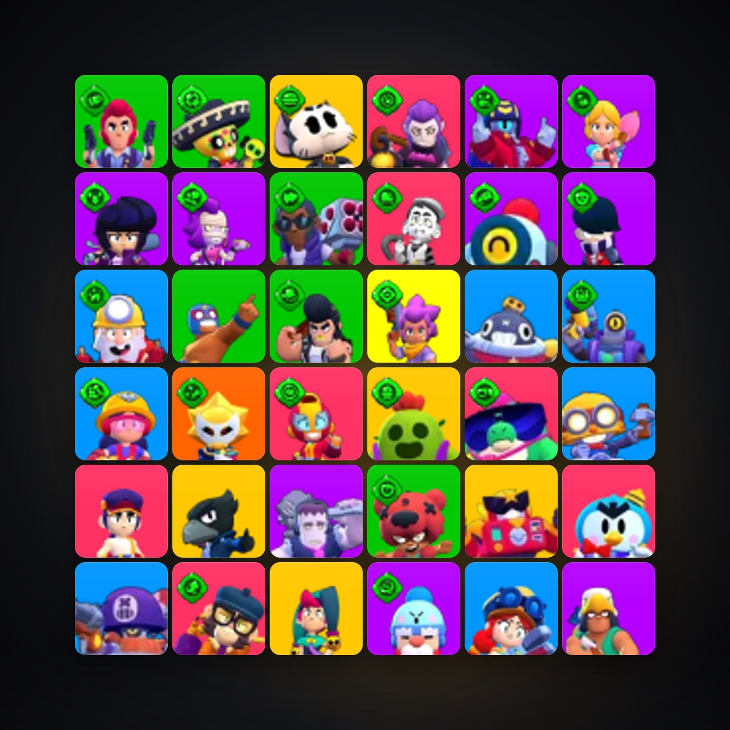 104 Brawlers | 43.6K Trophies | TH 7 — HabibiAccounts