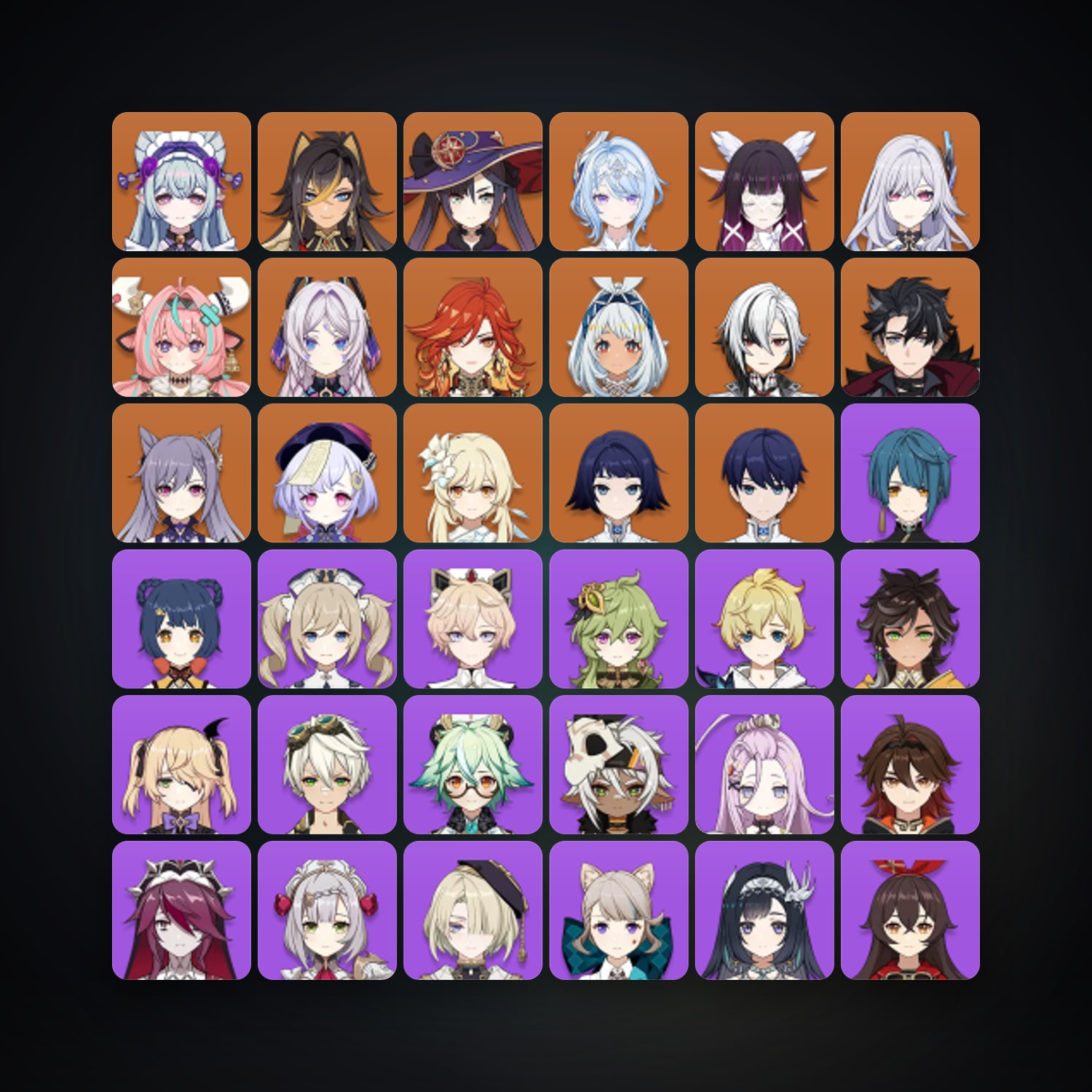 Genshin Impact | AR 59 | 63 Chars | 14× 5★ — HabibiAccounts