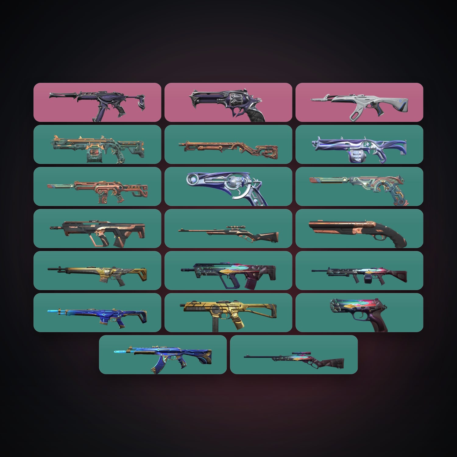 EU Silver 3 locker — 20 skins, lvl 32 — HabibiAccounts