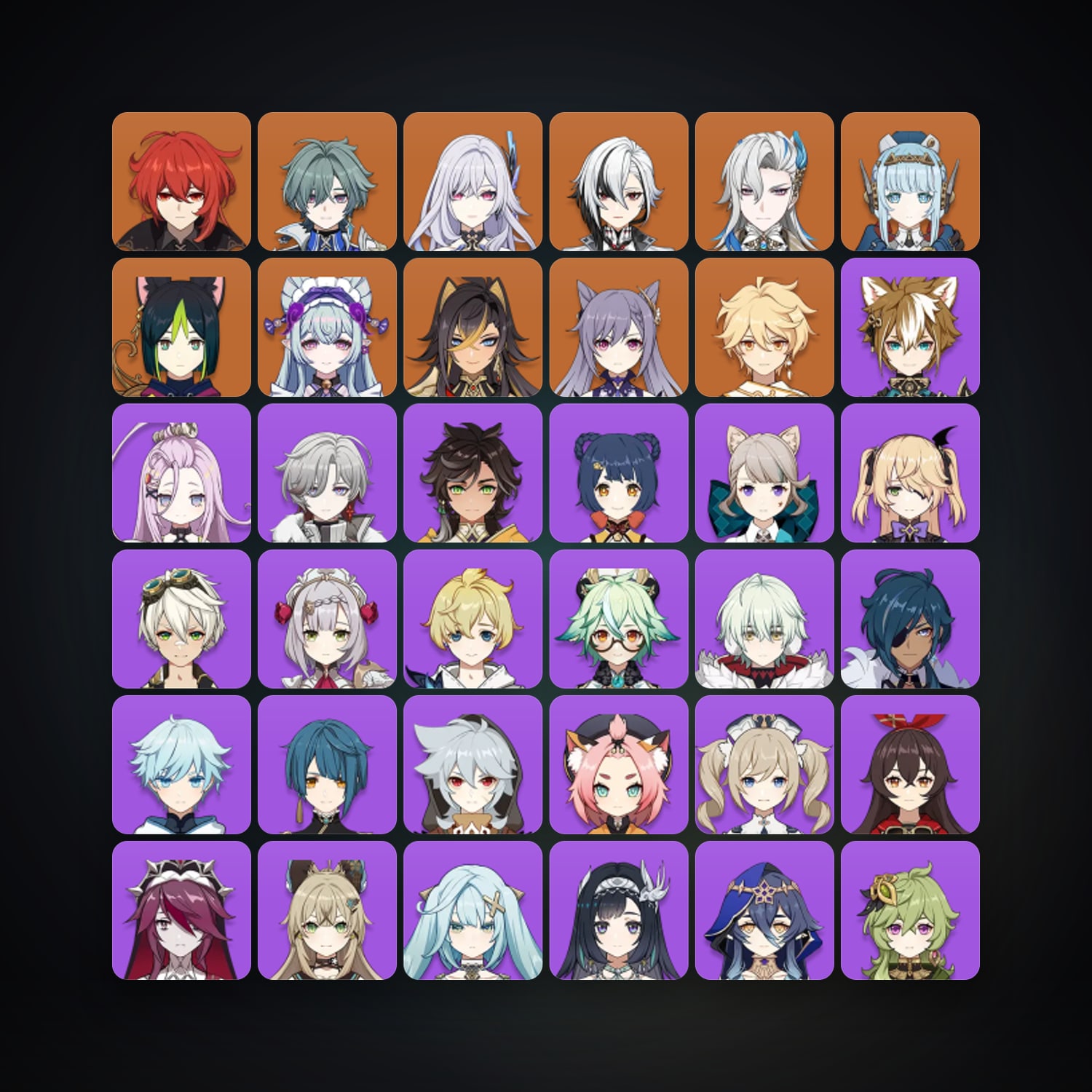 Genshin Impact | AR 56 | 40 Chars | 10× 5★ — Genshin / miHoYo Account — HabibiAccounts