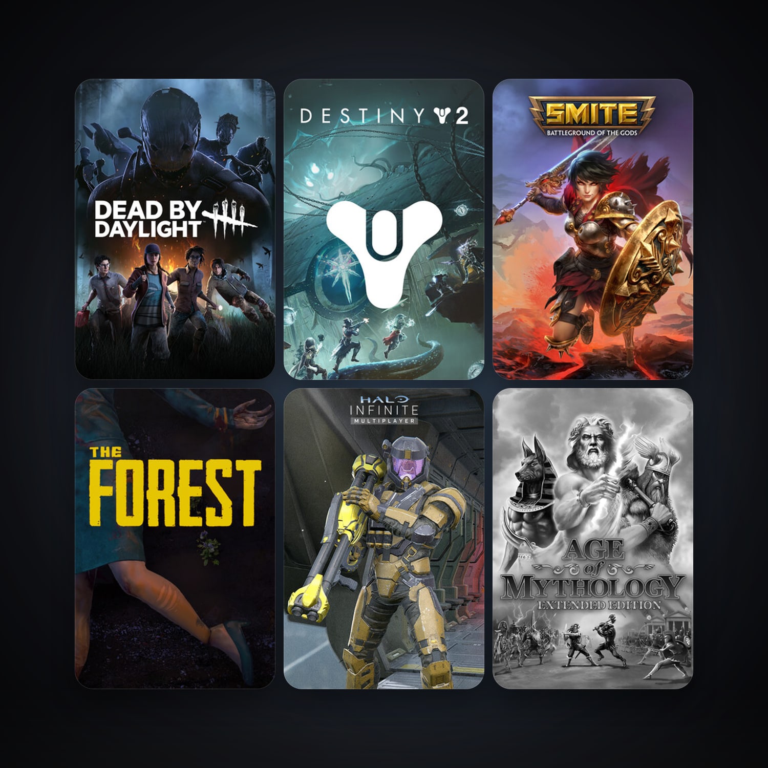 The Forest + Age of Mythology: Extended Edition, 24 games, clean — HabibiAccounts