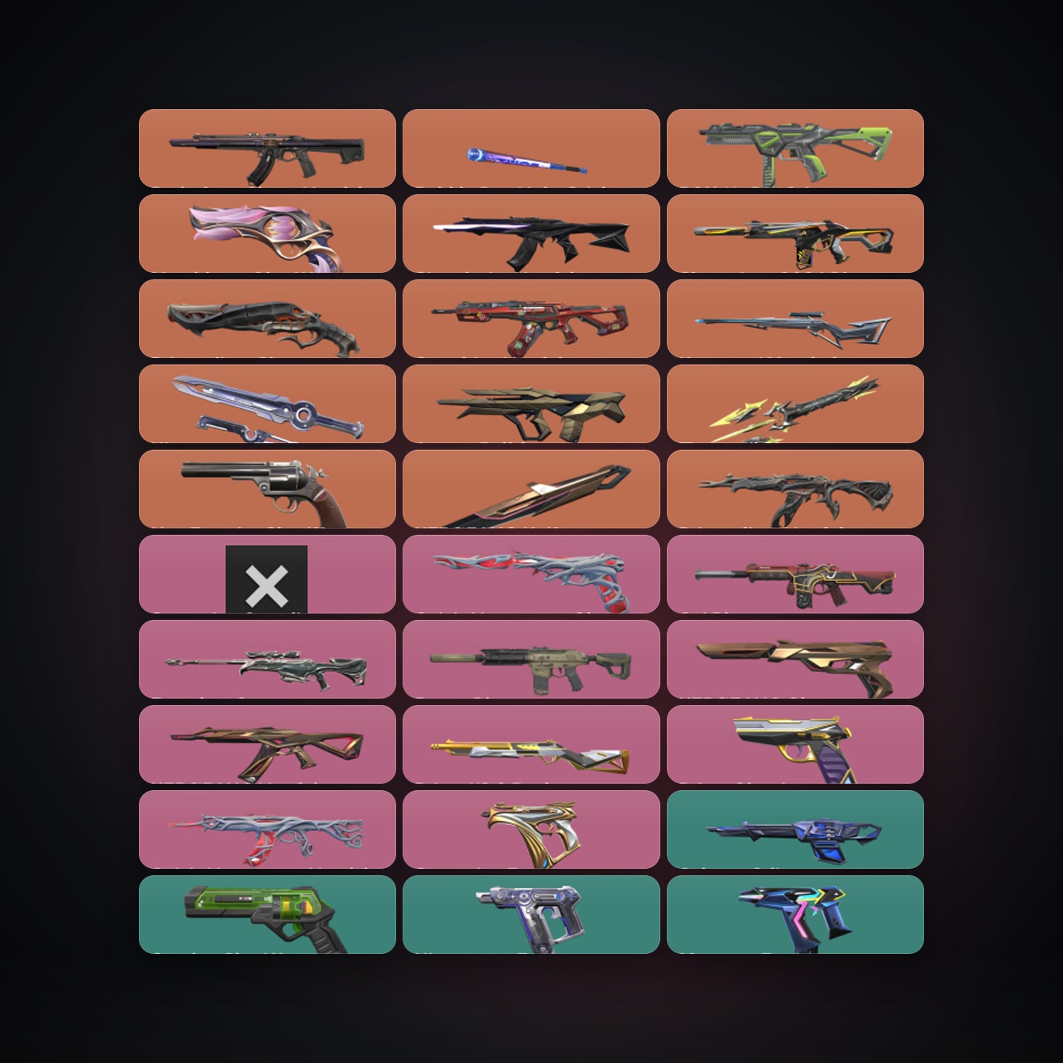 AP Gold 2 locker — 4 knives, 84 skins, lvl 148 — HabibiAccounts