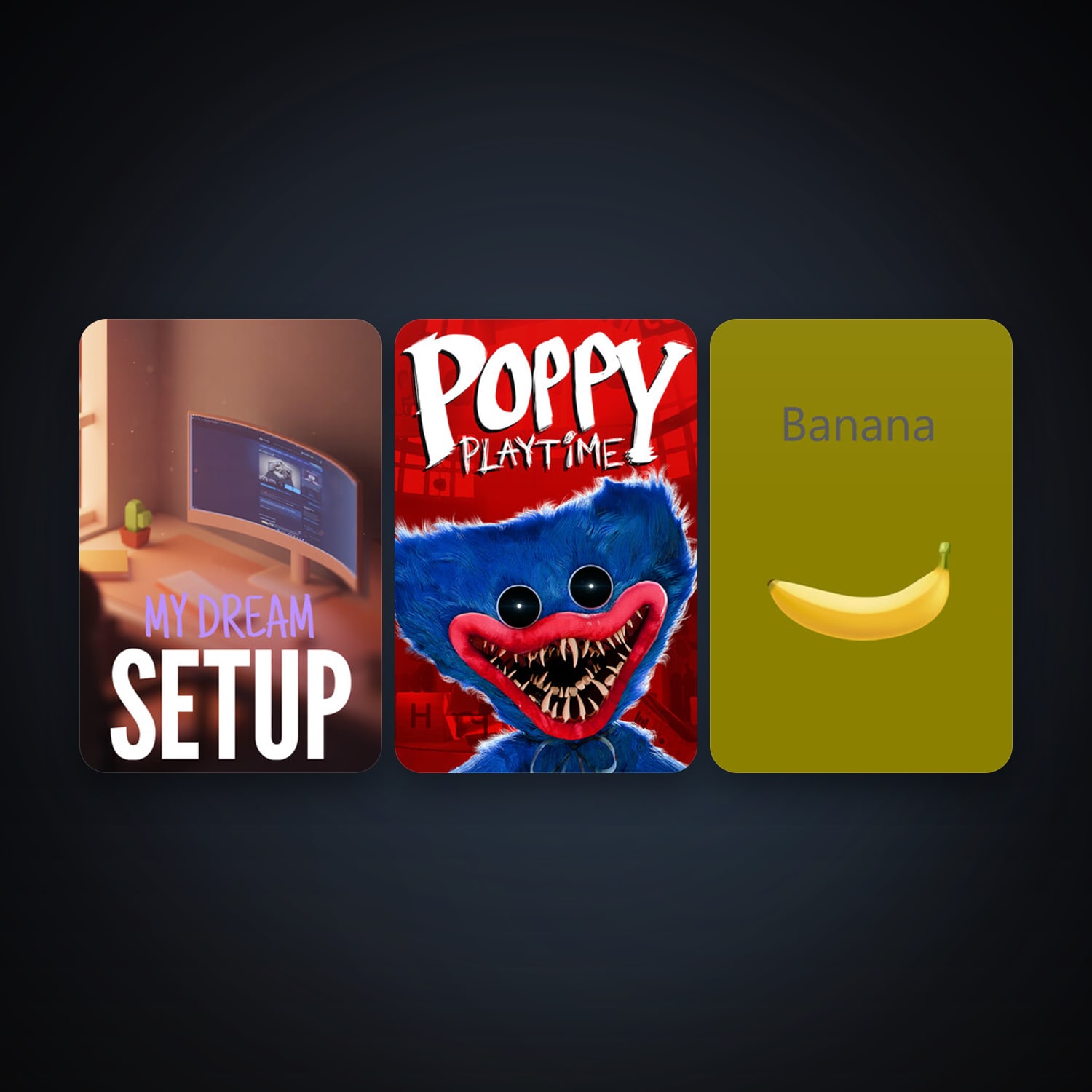 Poppy Playtime + My Dream Setup, 7 games, clean — HabibiAccounts