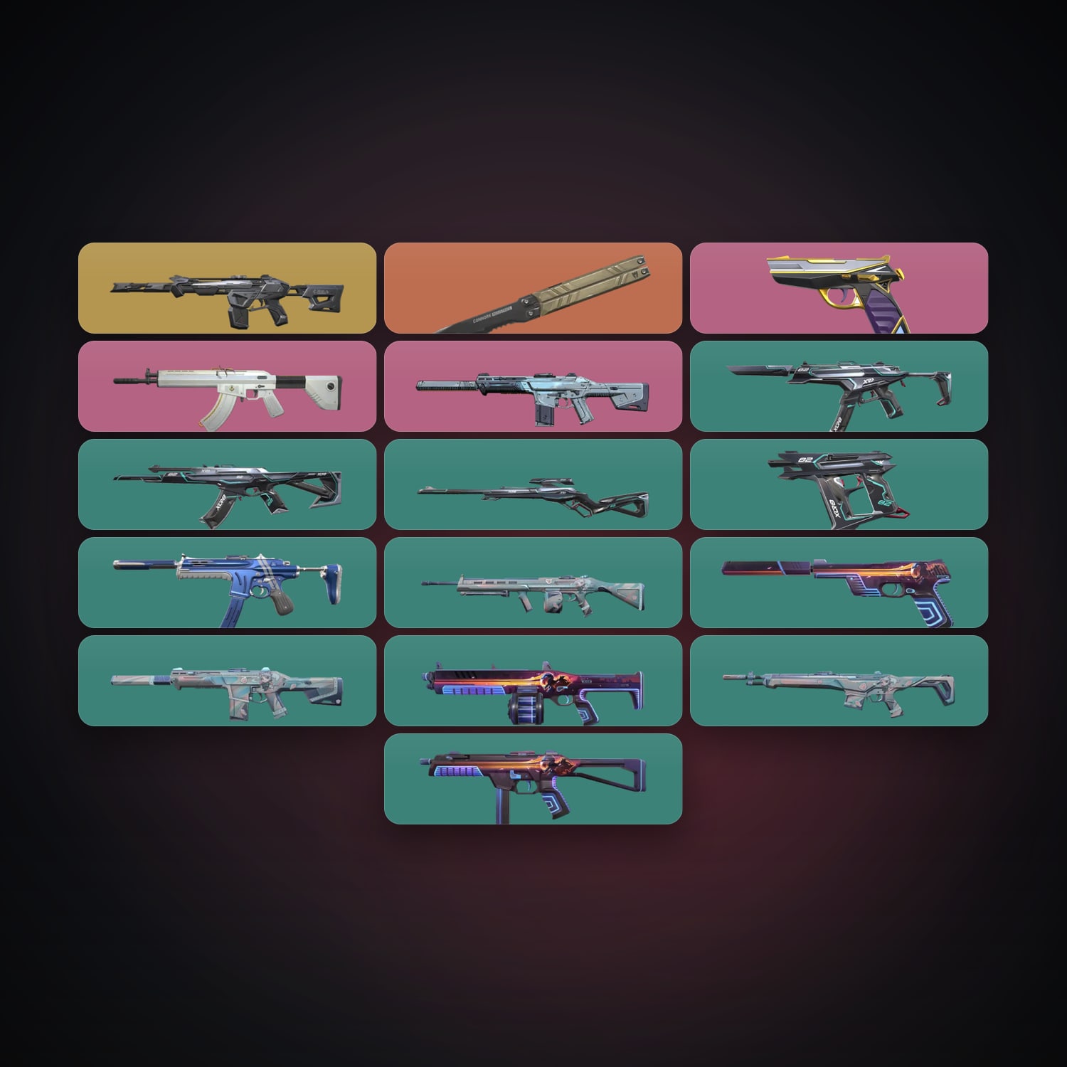 NA Bronze 1 locker — 1 knives, 17 skins, lvl 85 — HabibiAccounts