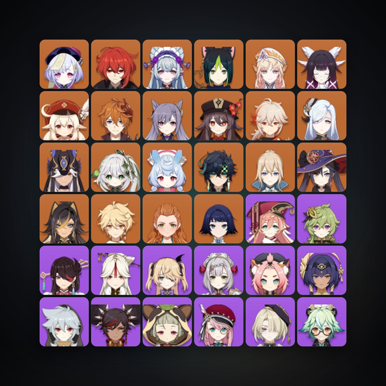 Genshin Impact | AR 58 | 67 Chars | 19× 5★ — HabibiAccounts