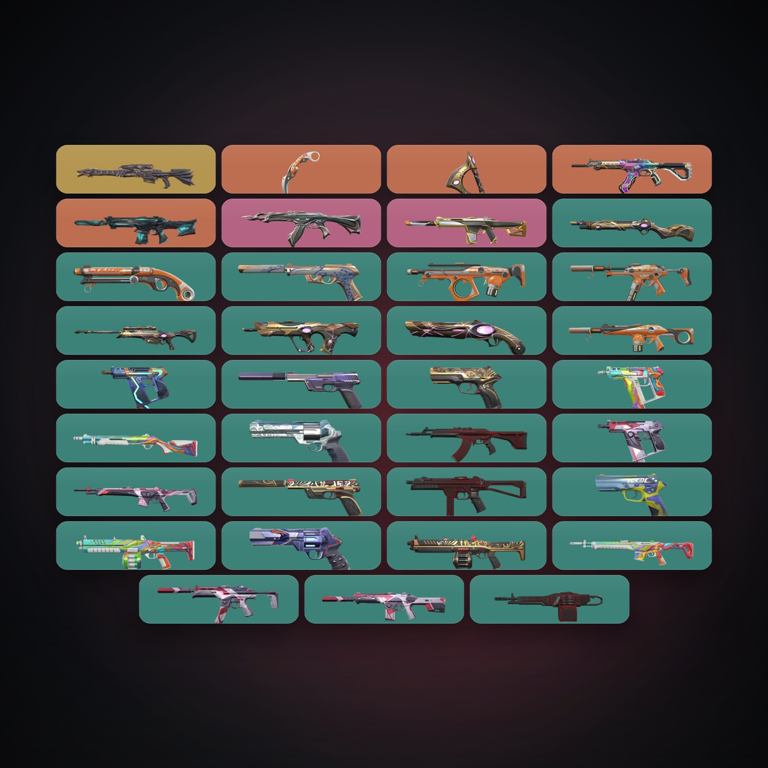 AP Silver 3 locker — 2 knives, 38 skins, lvl 131 — HabibiAccounts