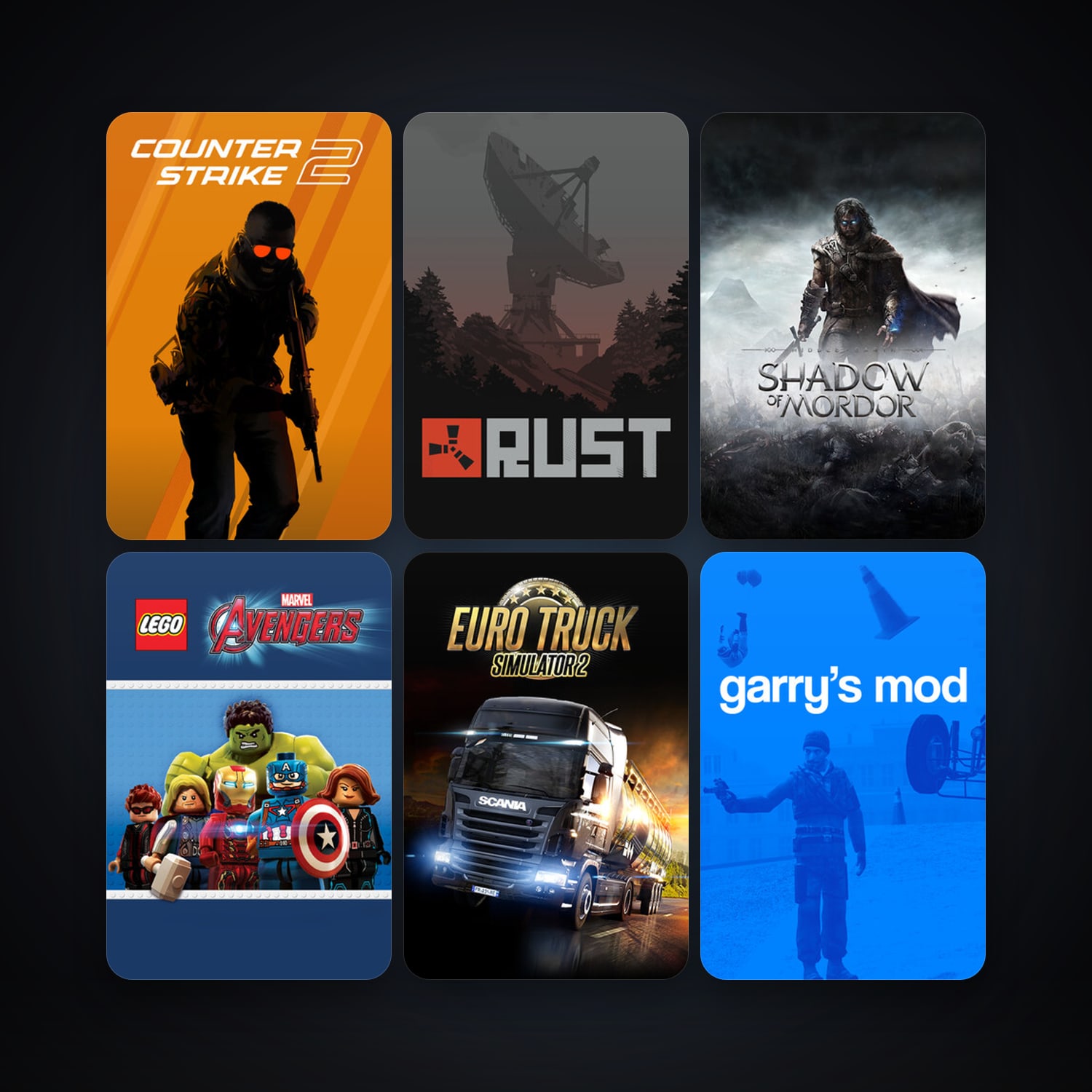 CS2 Prime + Garry's Mod, 15 games, clean — HabibiAccounts