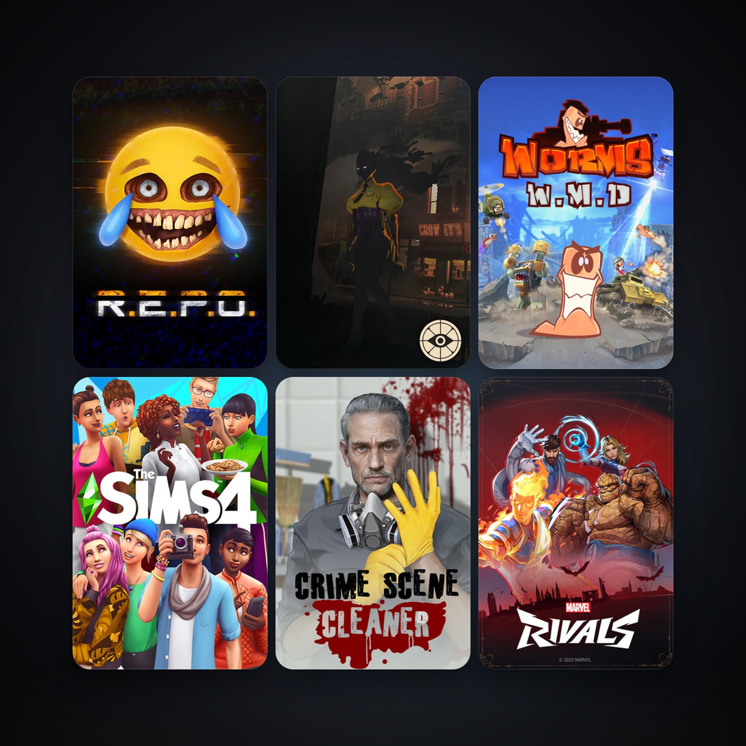Resident Evil 5 + Worms W.M.D, 47 games, clean — HabibiAccounts