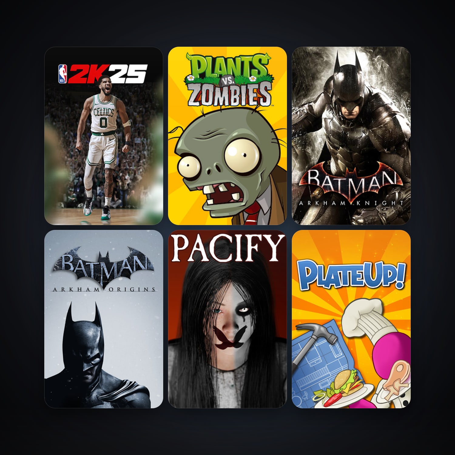 Plants vs. Zombies GOTY Edition + Free CS2 (No Prime), 27 games, clean — HabibiAccounts