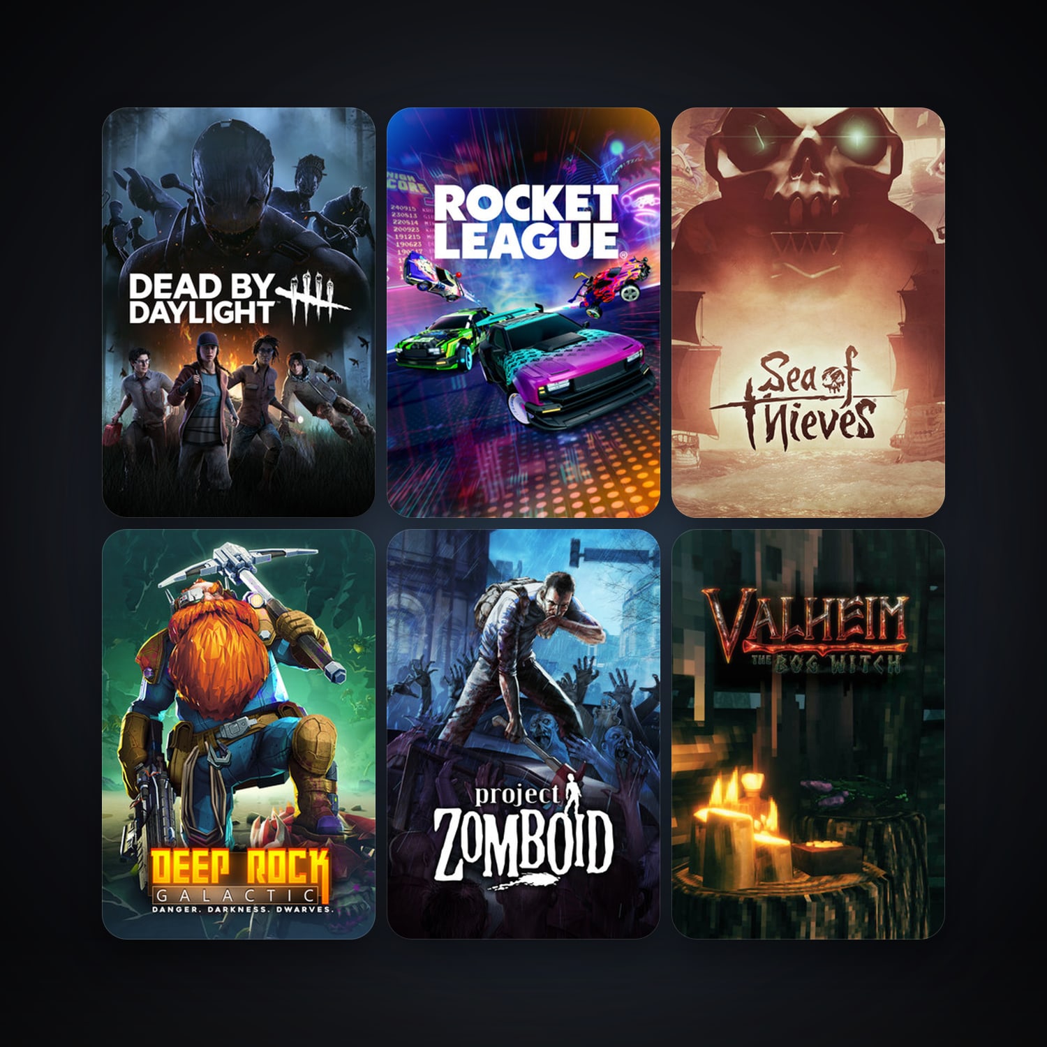 Project Zomboid + Rocket League, 91 games, Steam 11, clean — HabibiAccounts