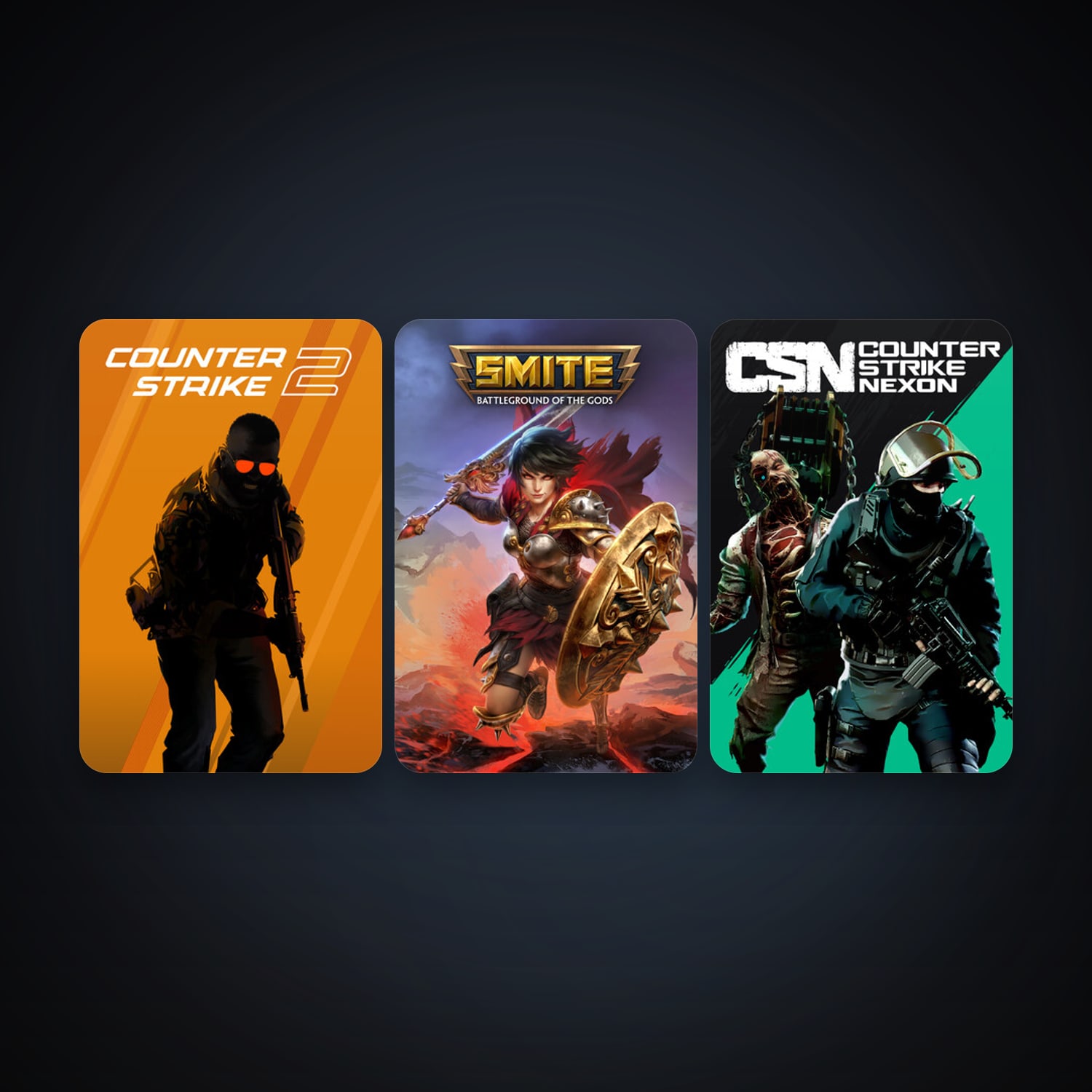 CS2 Prime + Counter-Strike Nexon: Studio, 3 games, clean — HabibiAccounts
