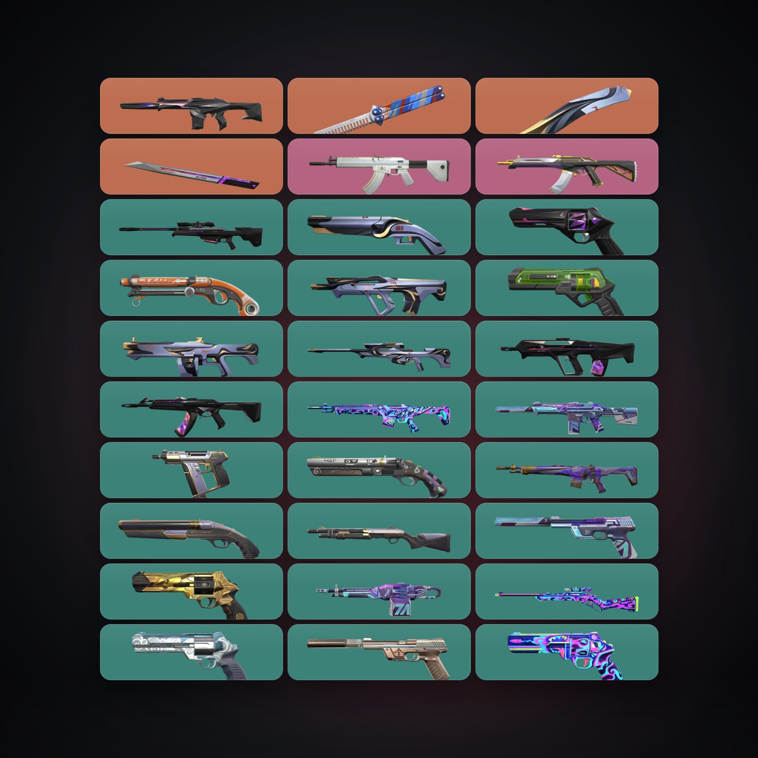 AP Bronze 2 locker — 3 knives, 41 skins, lvl 209 — HabibiAccounts