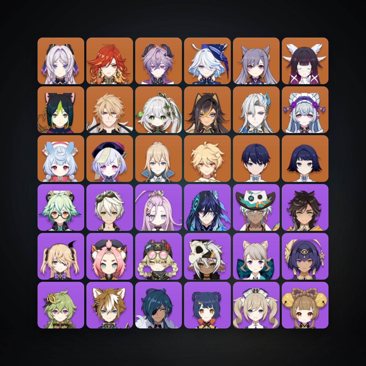 Genshin Impact | AR 57 | 57 Chars | 15× 5★ — HabibiAccounts