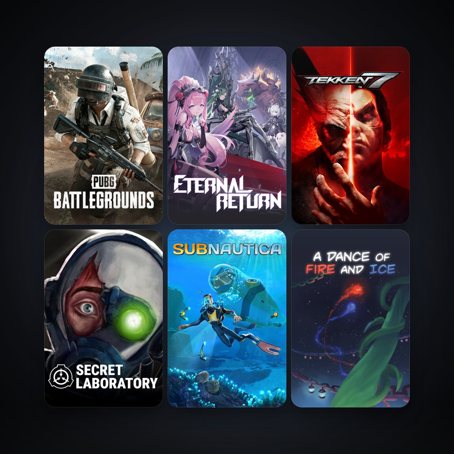 Subnautica + TEKKEN 7, 42 games, Steam 10, clean — HabibiAccounts