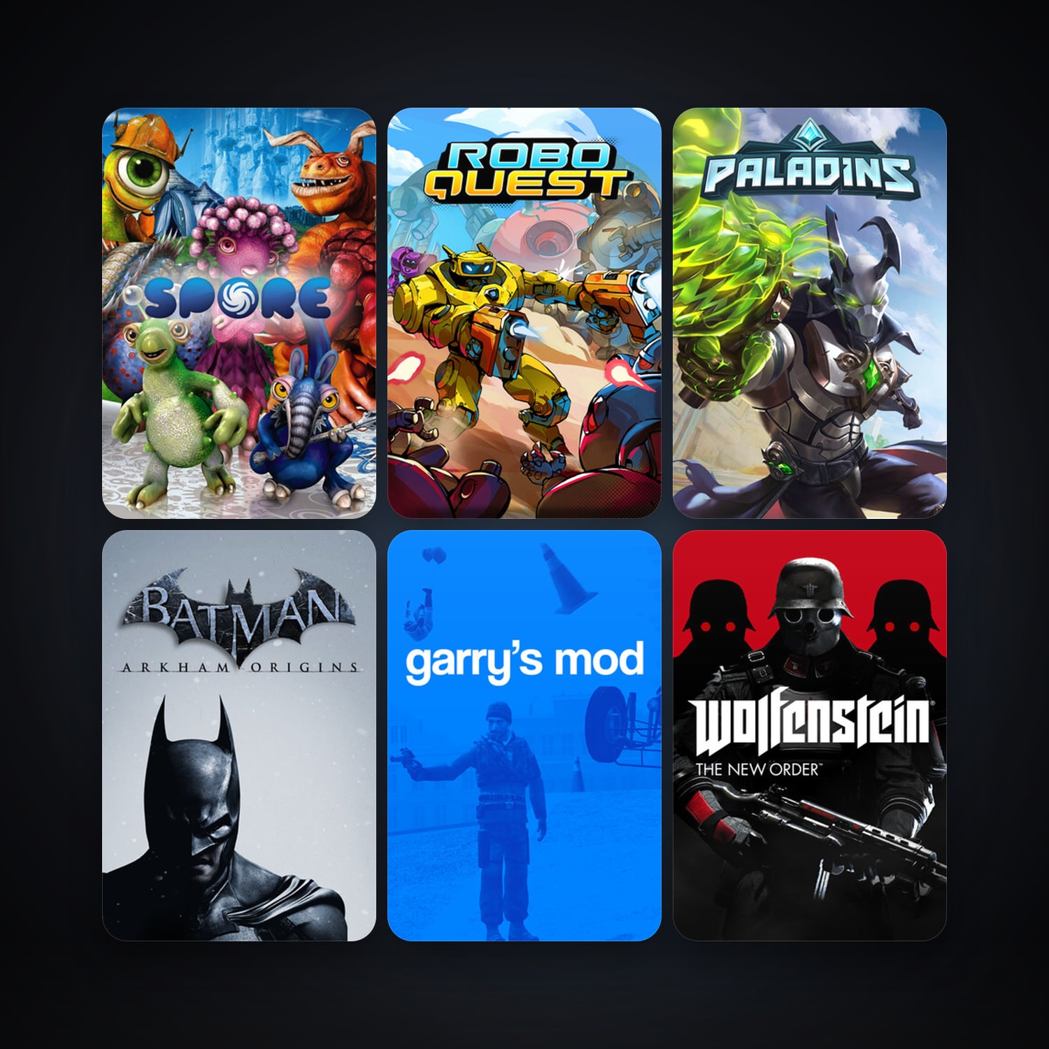 Garry's Mod + SPORE, 81 games, clean — HabibiAccounts