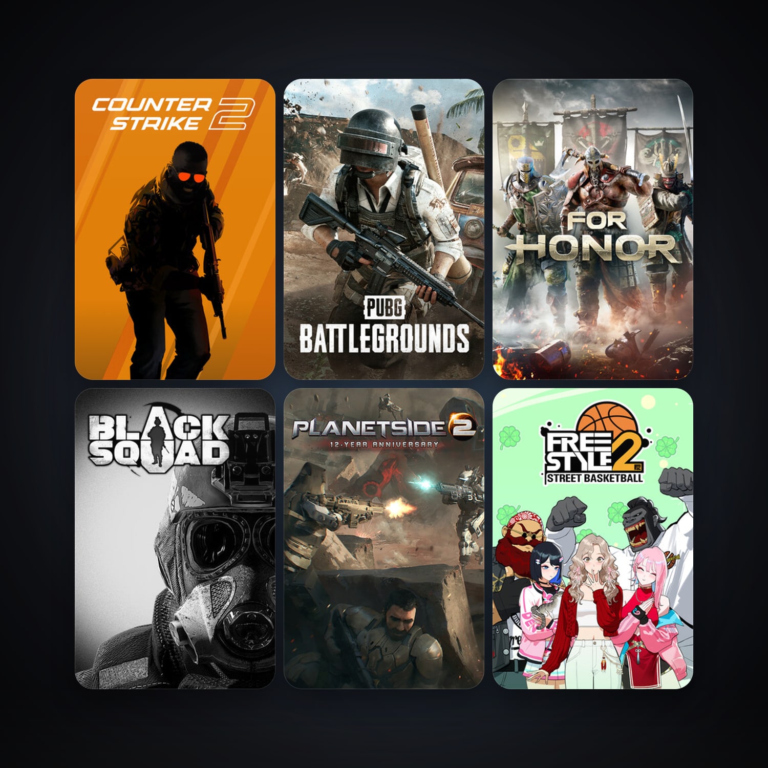 CS2 Prime + PlanetSide 2, 25 games, clean — HabibiAccounts
