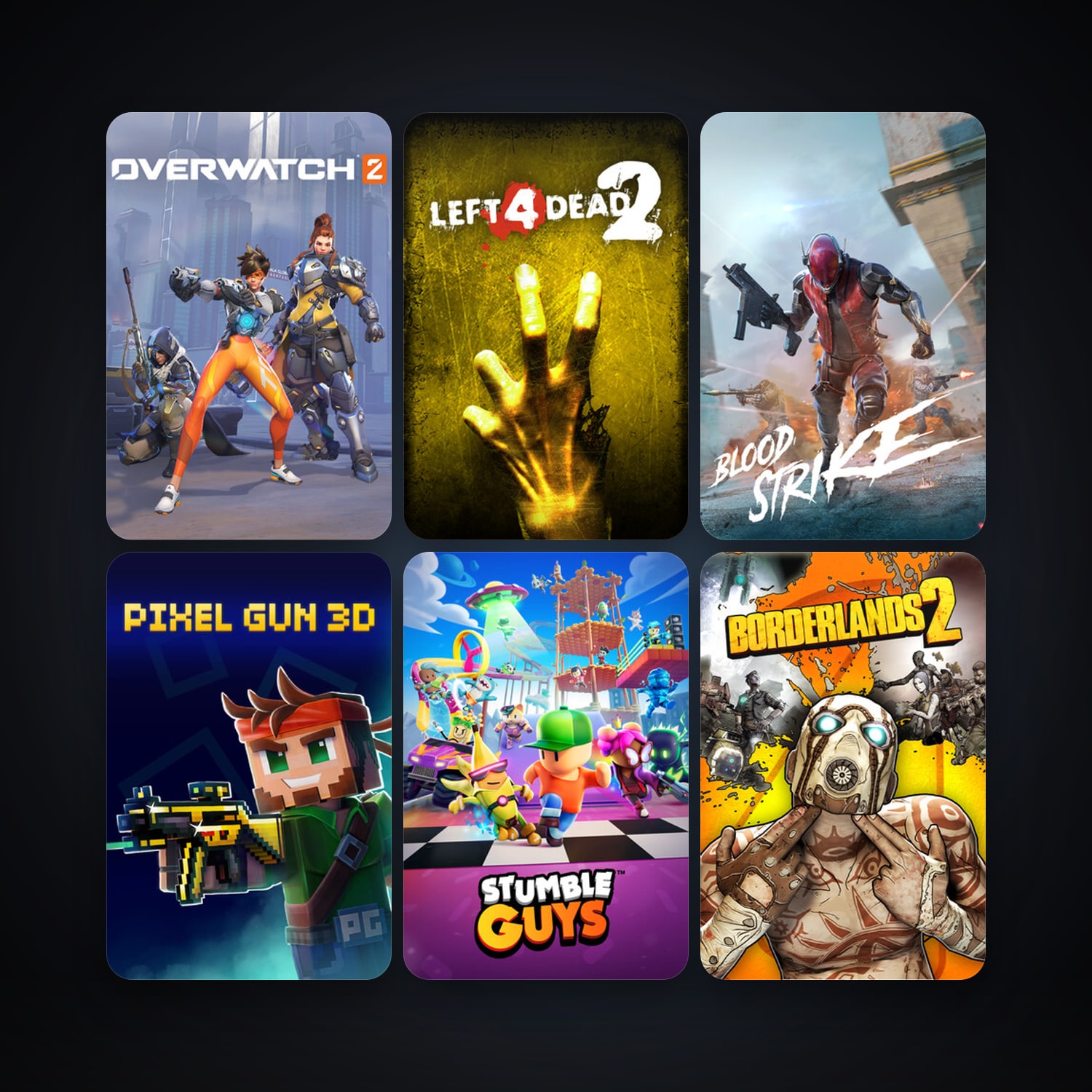 Left 4 Dead 2 + Free CS2 (No Prime), 58 games, clean — HabibiAccounts