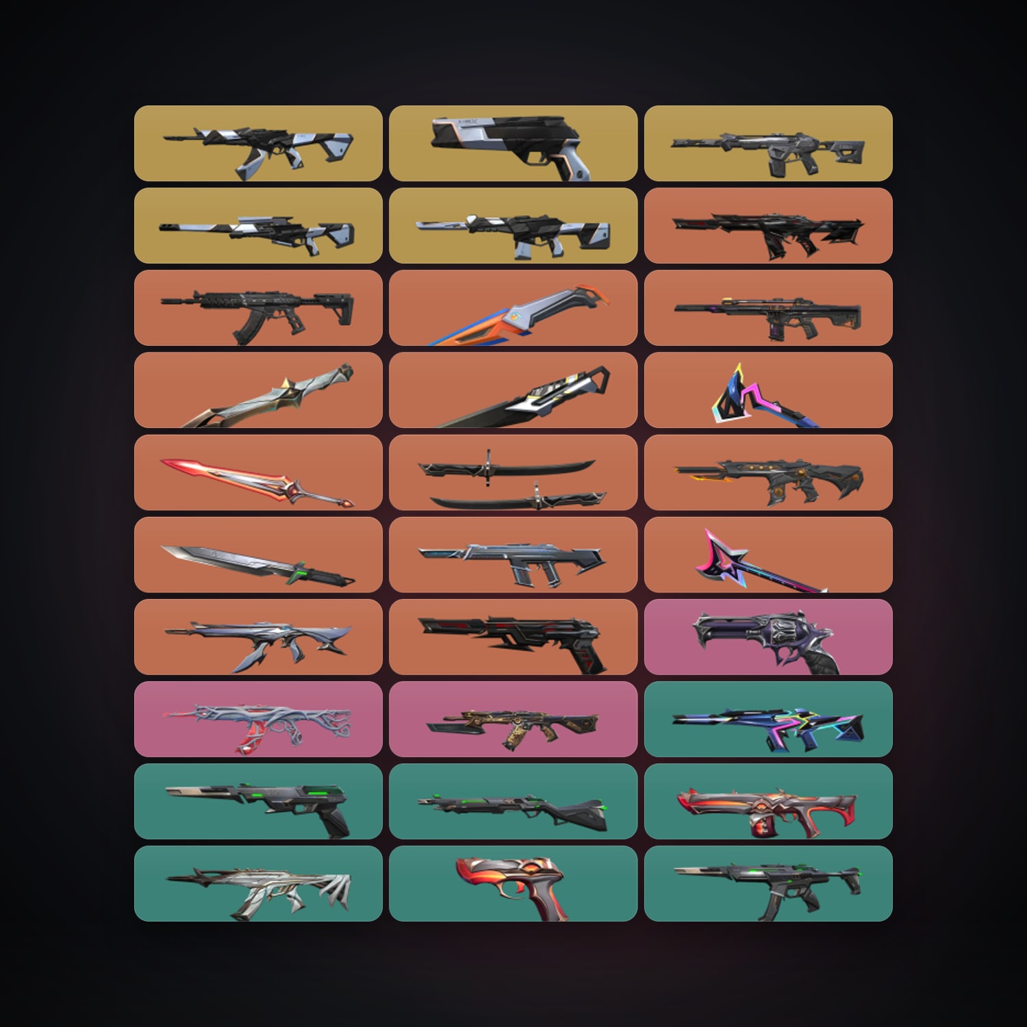 EU Gold 2 locker — 8 knives, 105 skins, lvl 229 — HabibiAccounts