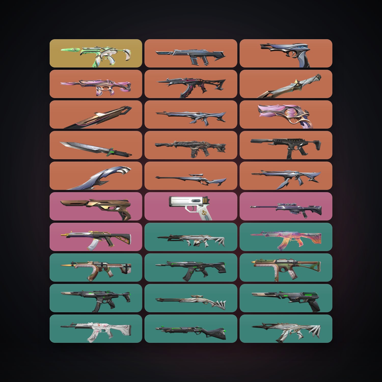 NA Iron 3 locker — 4 knives, 57 skins, lvl 54 — HabibiAccounts