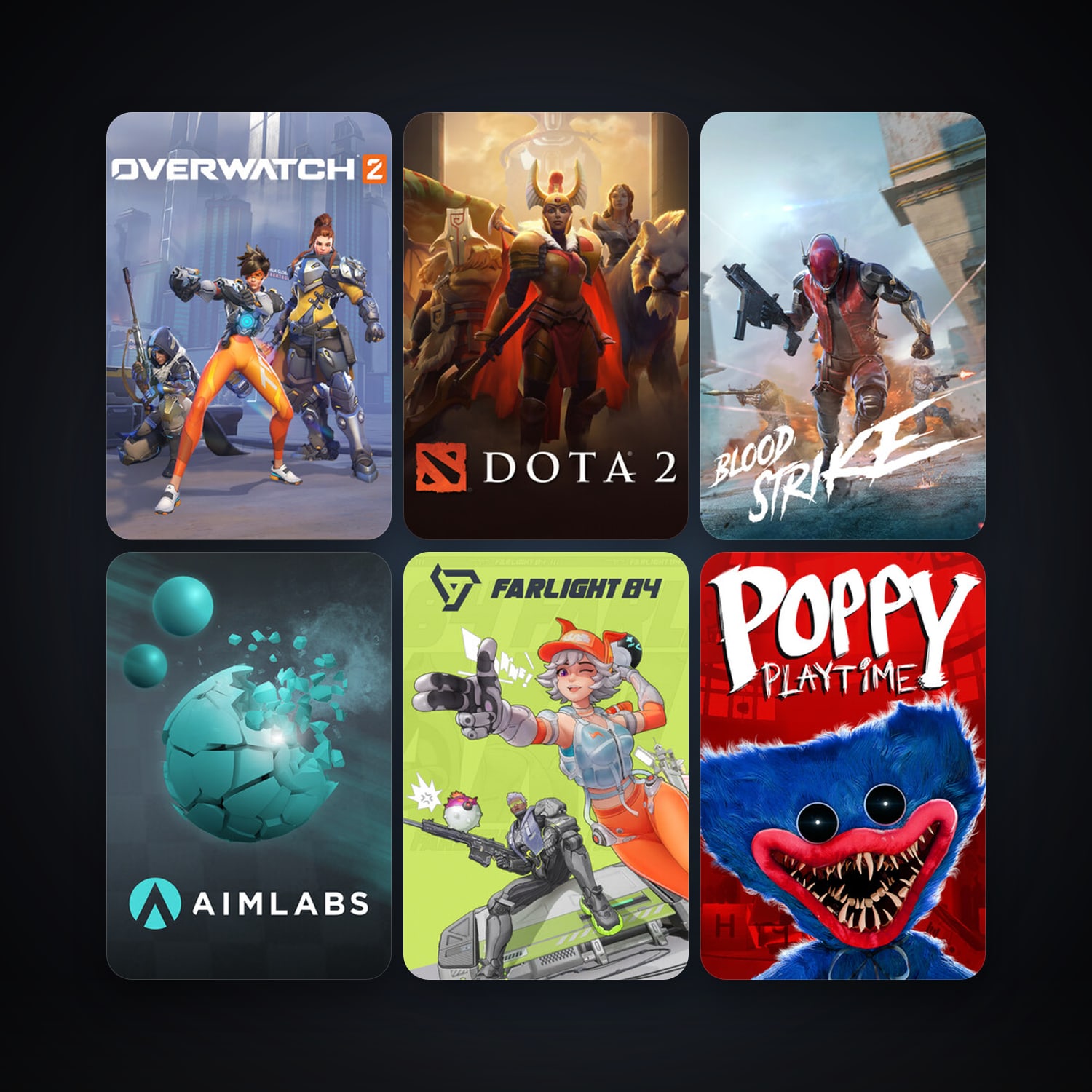 Dota 2 + Aimlabs, 7 games, clean — HabibiAccounts