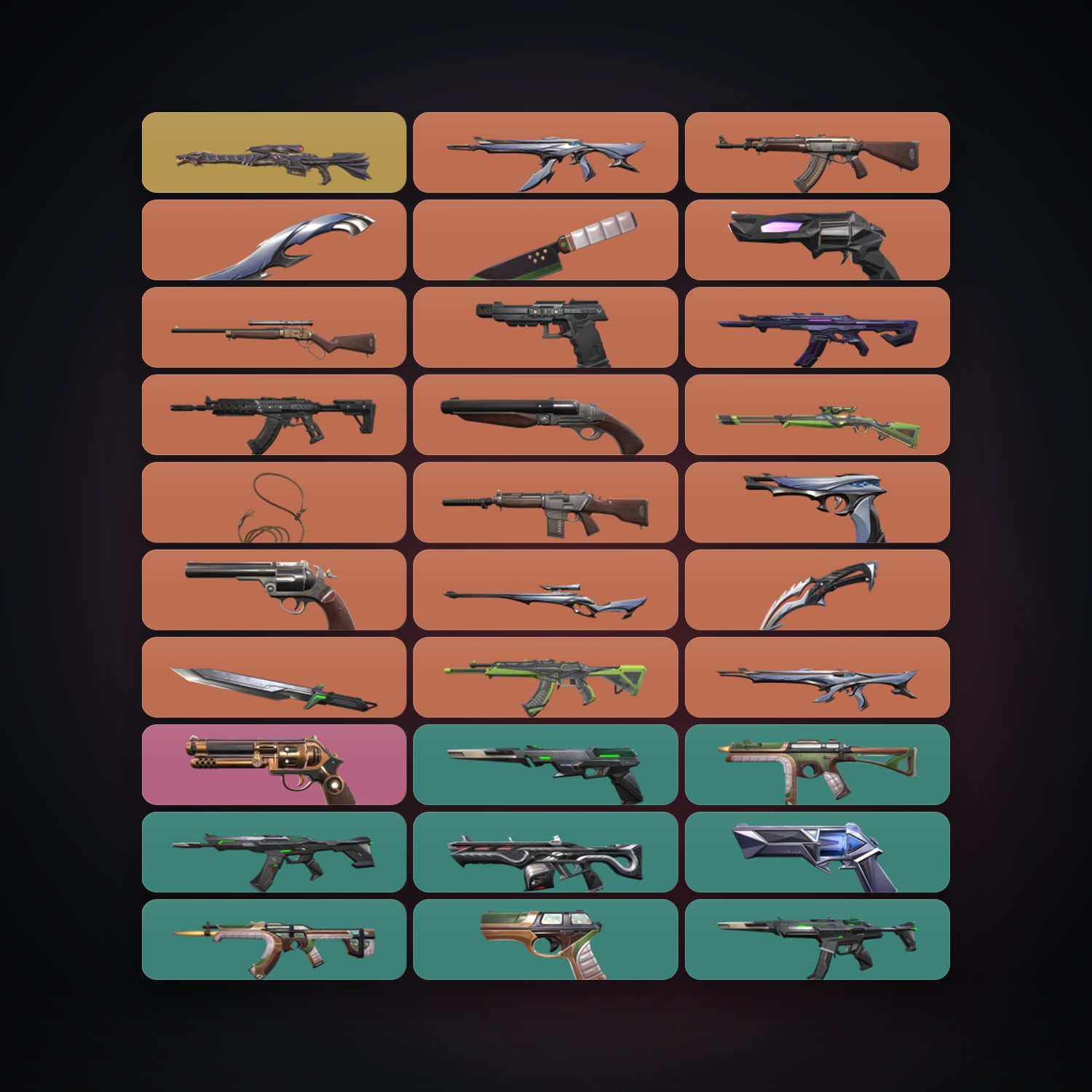 EU Plat 1 locker — 5 knives, 58 skins, lvl 113 — HabibiAccounts