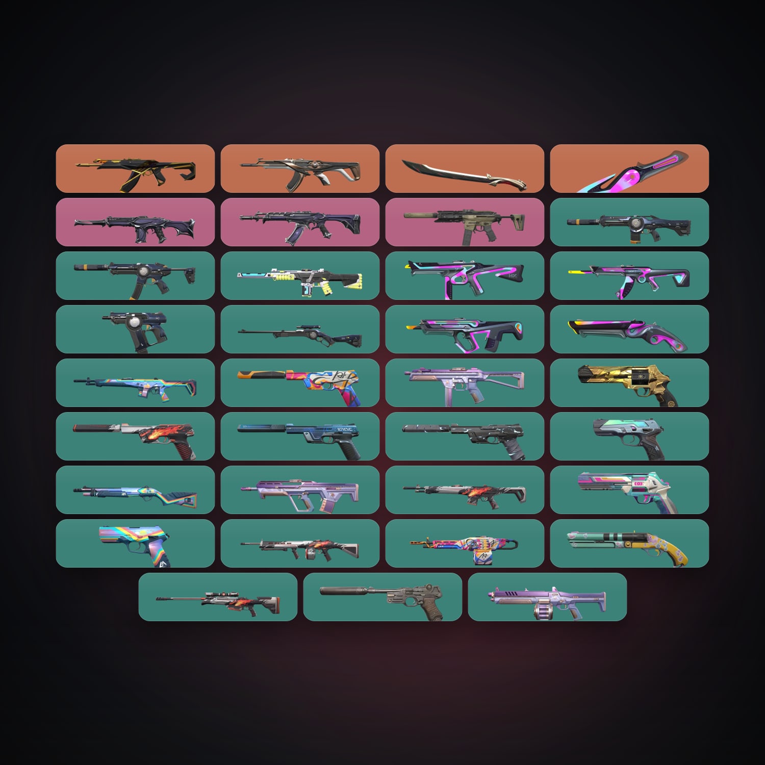 EU Silver 3 locker — 2 knives, 37 skins, lvl 135 — HabibiAccounts