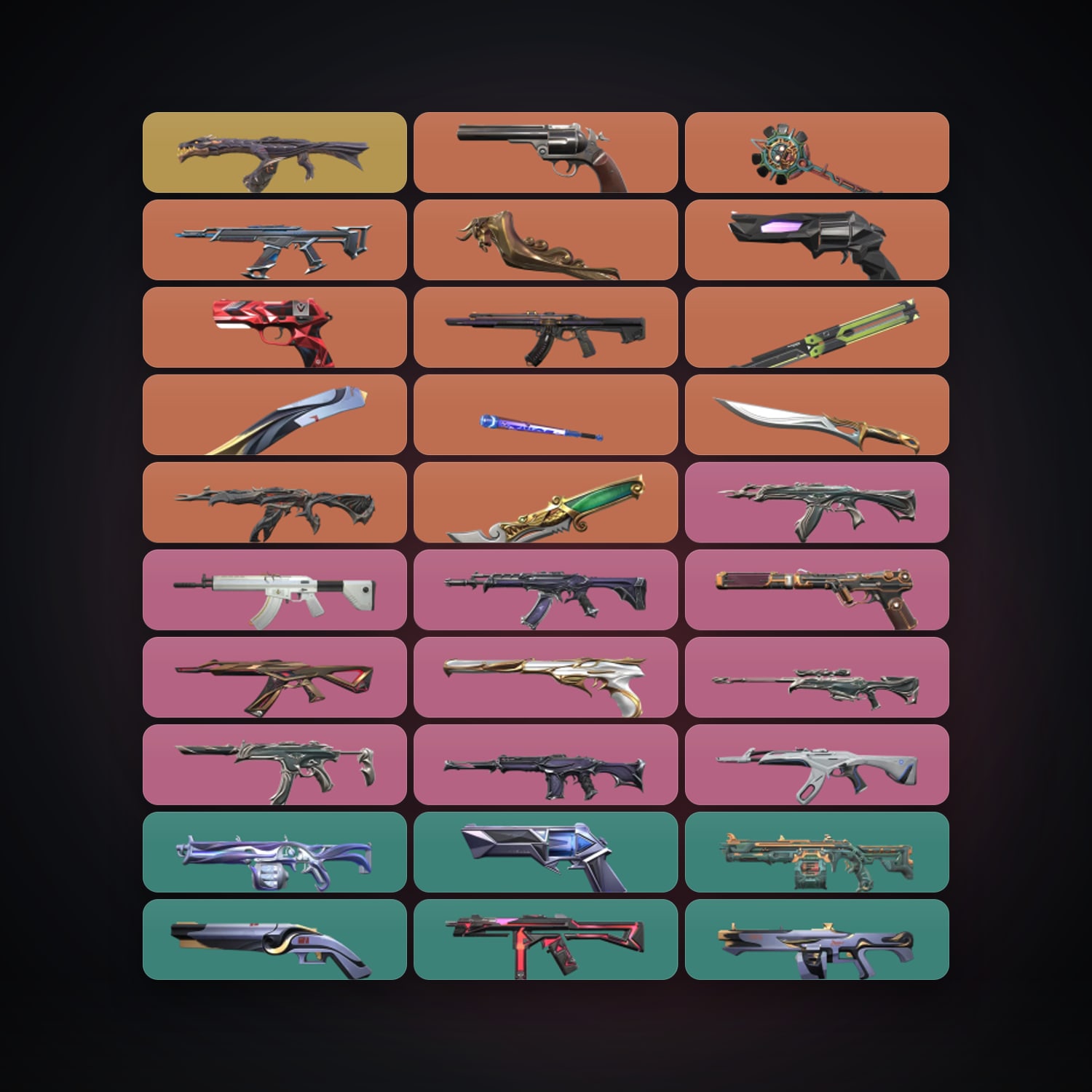 EU Plat 2 locker — 7 knives, 106 skins, lvl 153 — HabibiAccounts