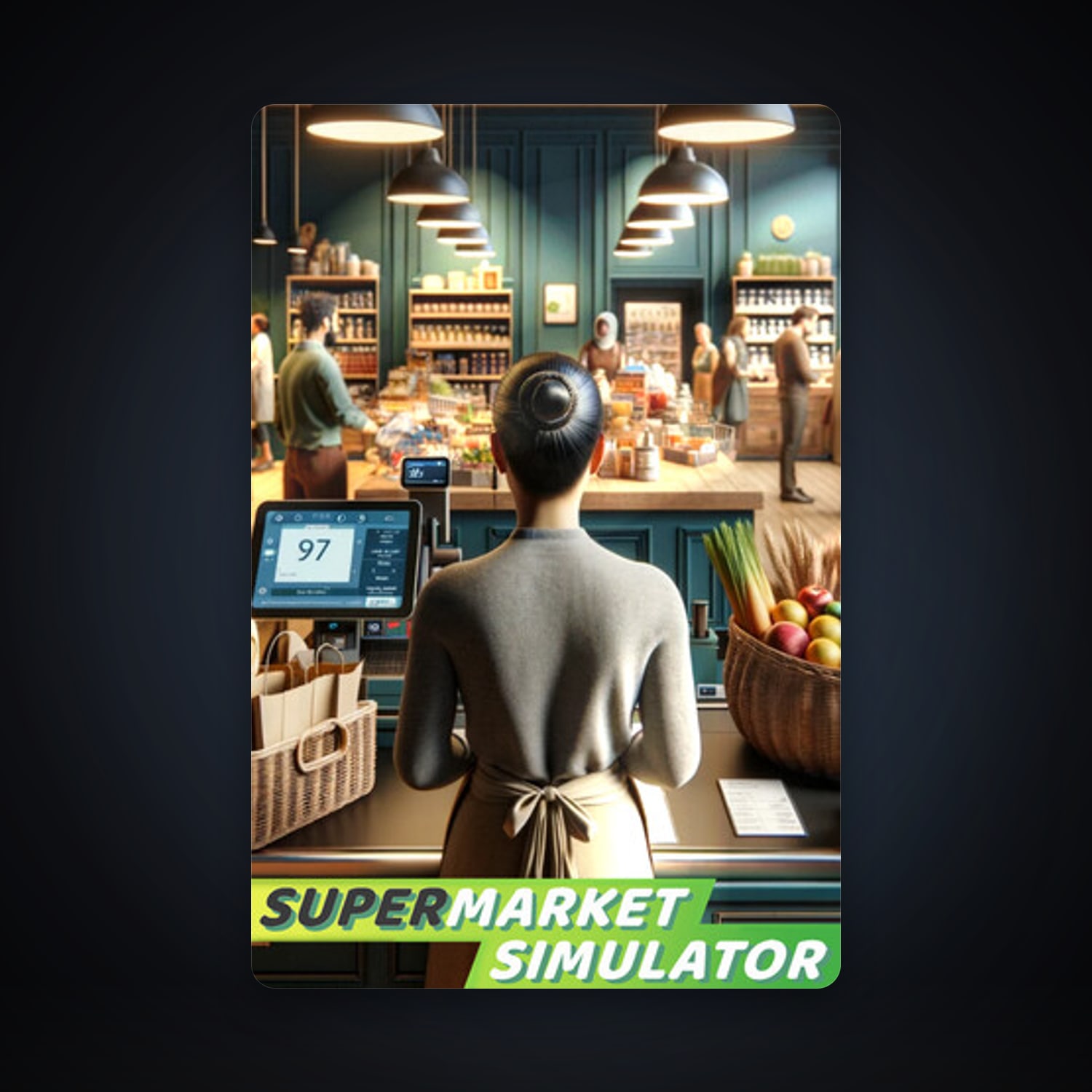 Supermarket Simulator, 2 games, clean — HabibiAccounts