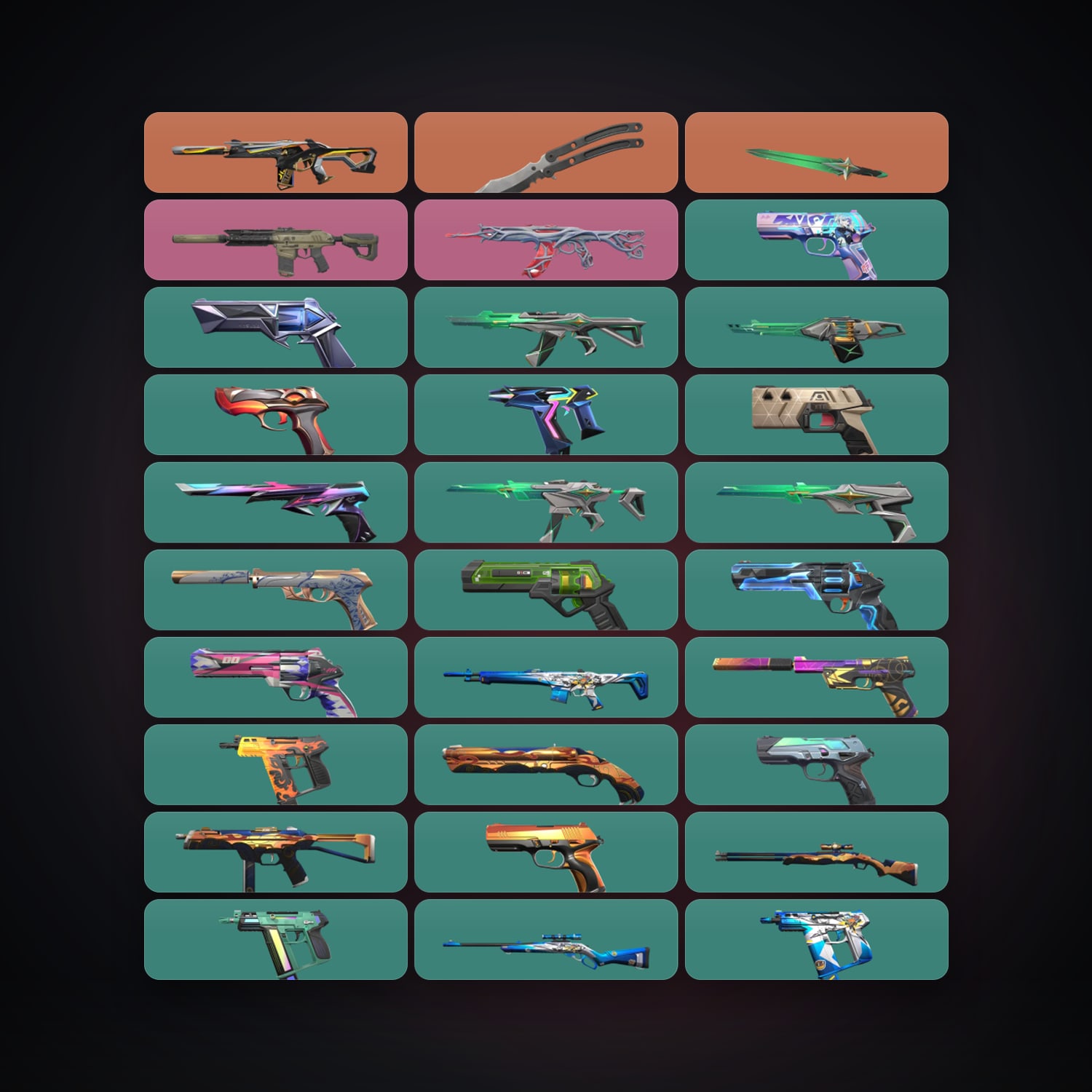 EU Plat 2 locker — 2 knives, 38 skins, lvl 386 — HabibiAccounts