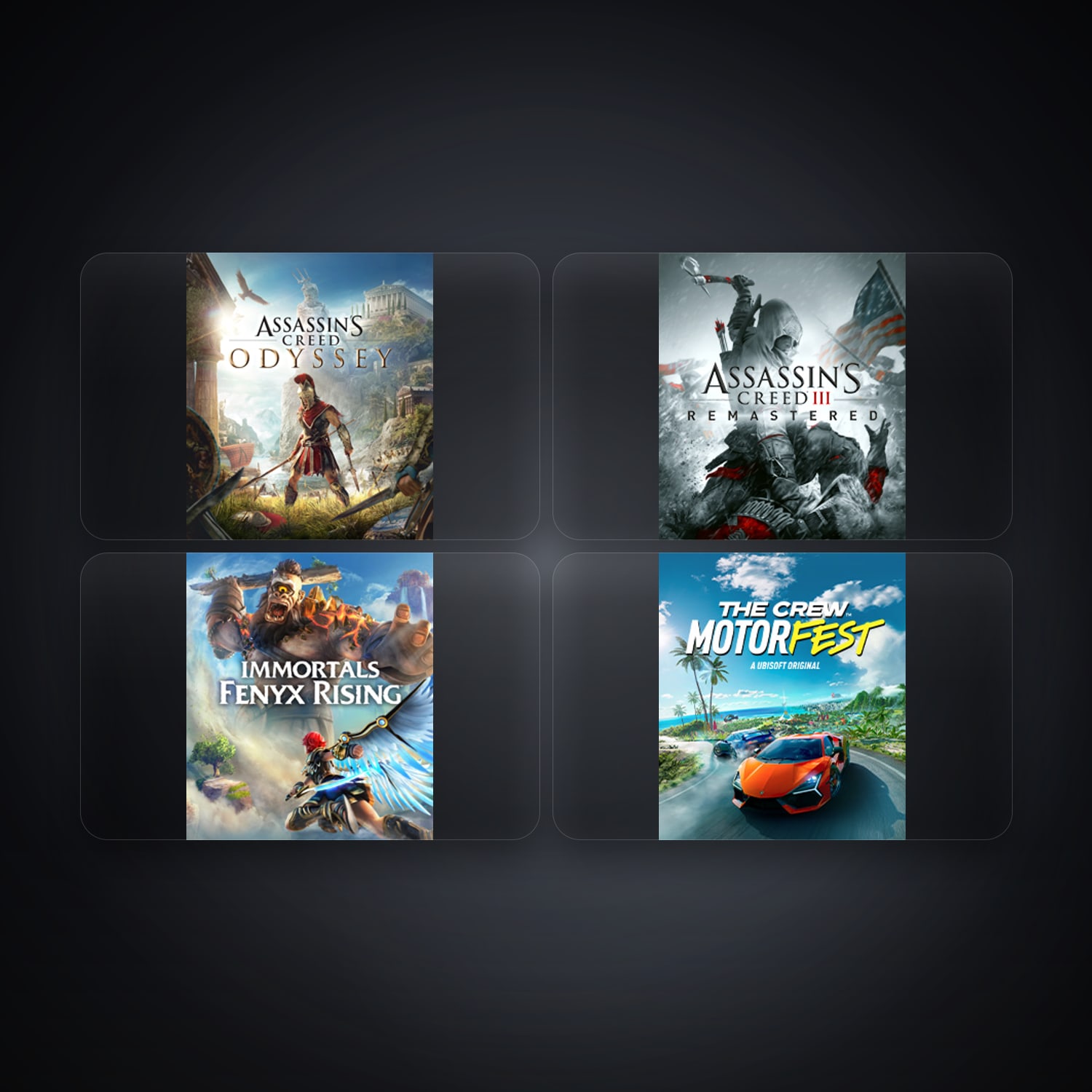 Ubisoft Assassin's Creed Odyssey + Assassin's Creed III - Remastered — BR — 4 games — HabibiAccounts