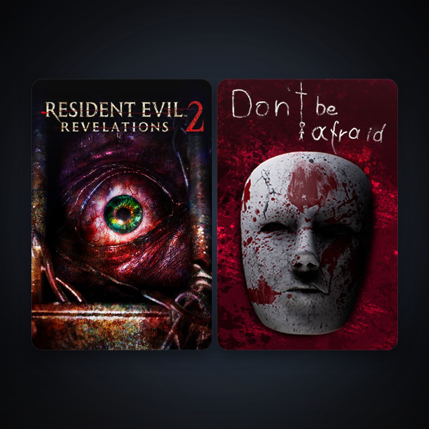 Resident Evil Revelations 2 + Don't Be Afraid, 4 games, clean — HabibiAccounts