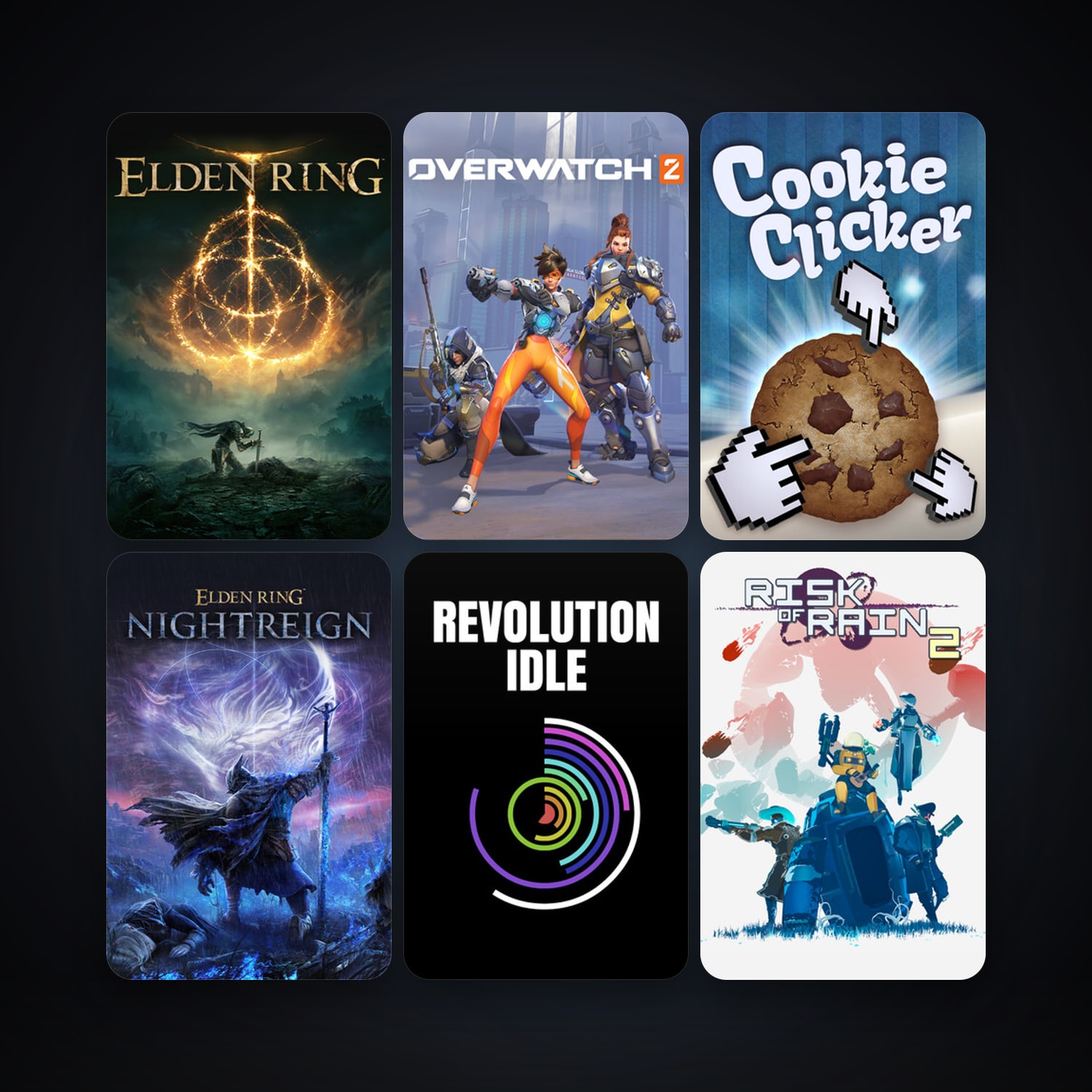 Risk of Rain 2 + EARTH DEFENSE FORCE 5, 204 games, Steam 12, clean — HabibiAccounts