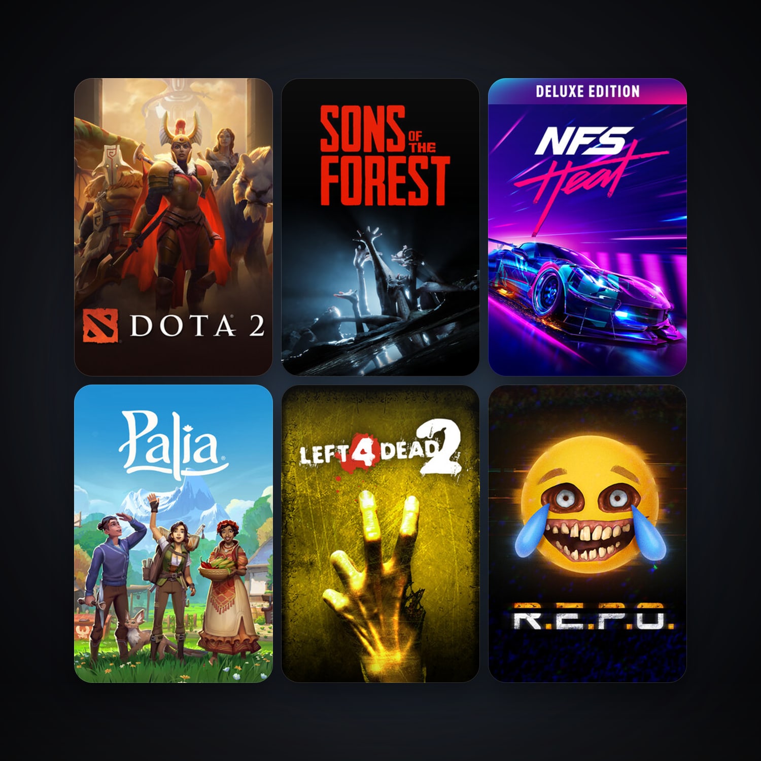 Left 4 Dead 2 + Dota 2, 14 games, clean — HabibiAccounts