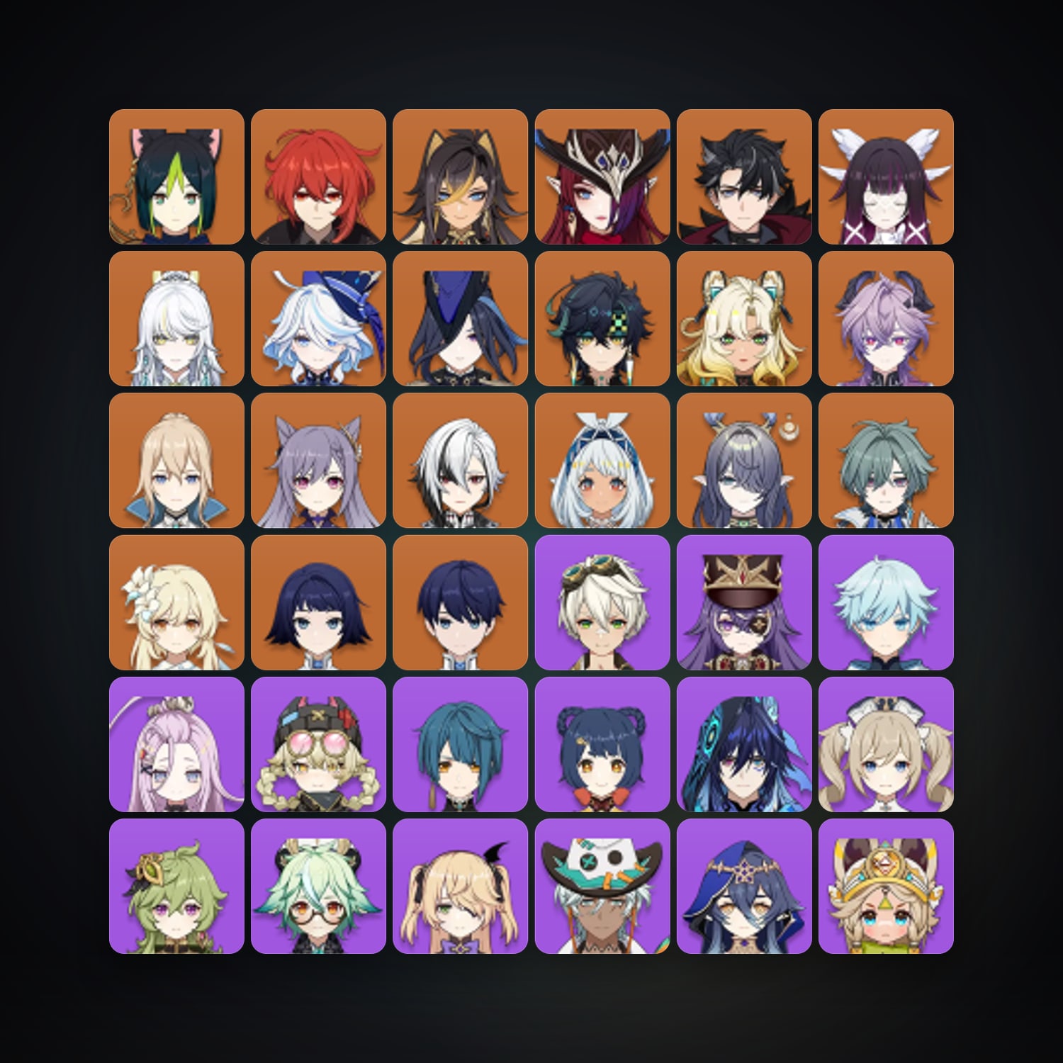 Genshin Impact | AR 59 | 66 Chars | 18× 5★ — Genshin / miHoYo Account — HabibiAccounts