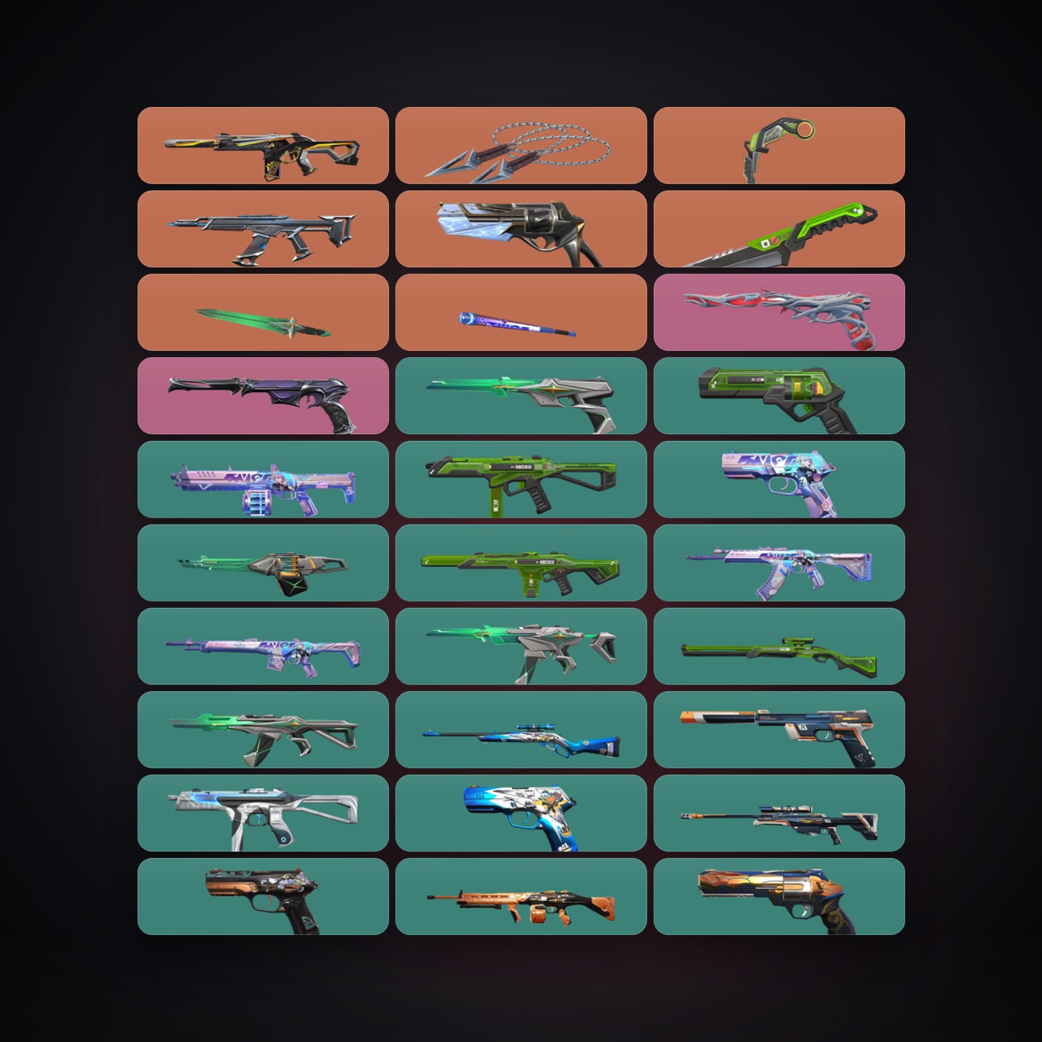 EU Gold 2 locker — 5 knives, 46 skins, lvl 78 — HabibiAccounts