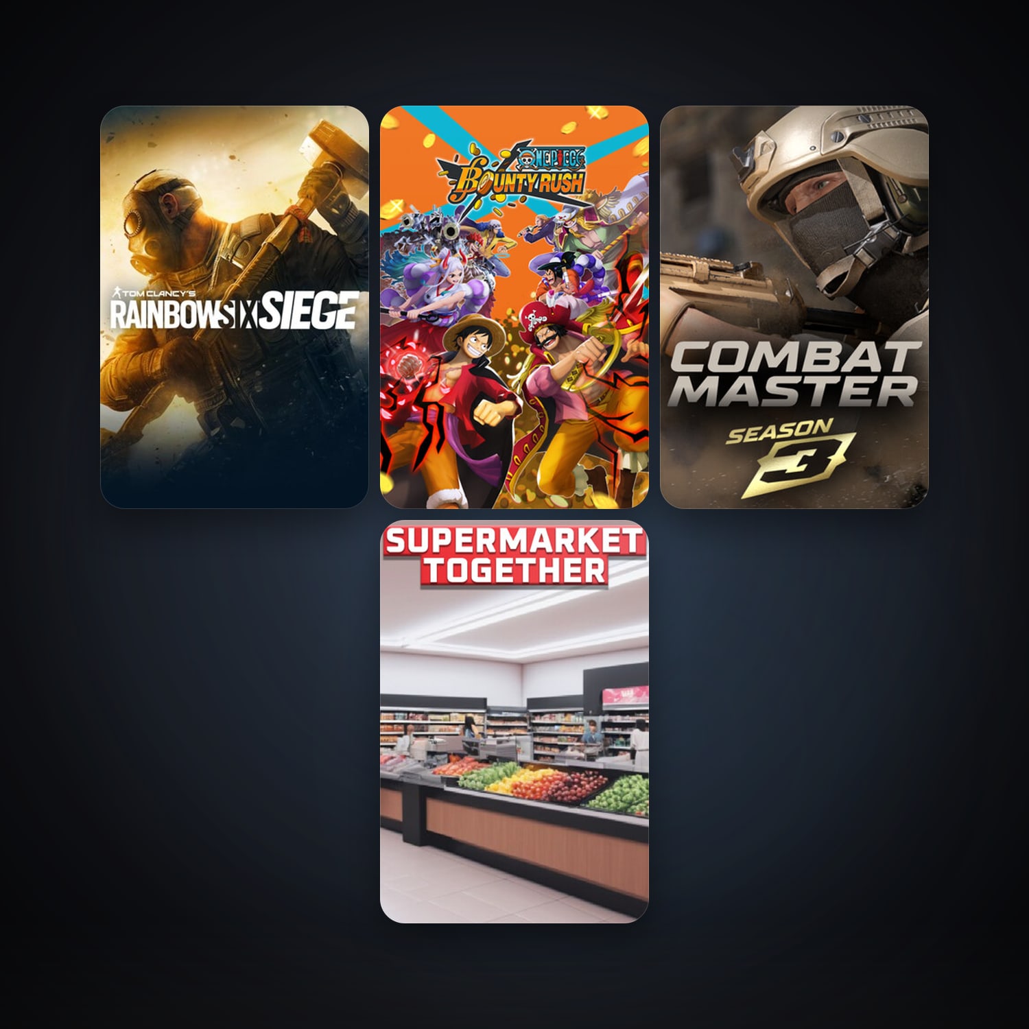 Tom Clancy's Rainbow Six Siege + Shadow Fight Arena, 14 games, clean — HabibiAccounts