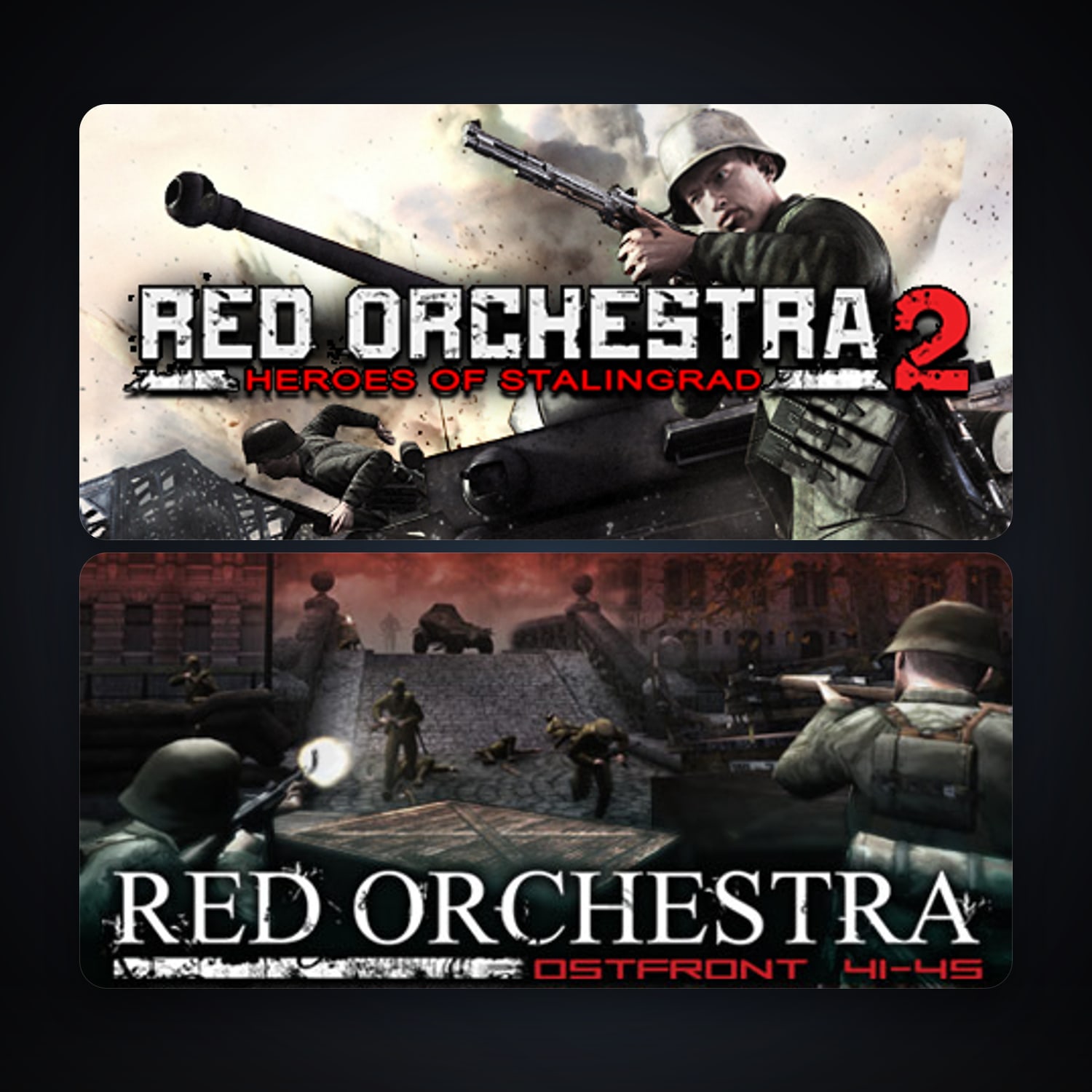 Red Orchestra: Ostfront 41-45 + Red Orchestra 2: Heroes of Stalingrad with Rising Storm, 5 games, Steam 10, clean — HabibiAccounts